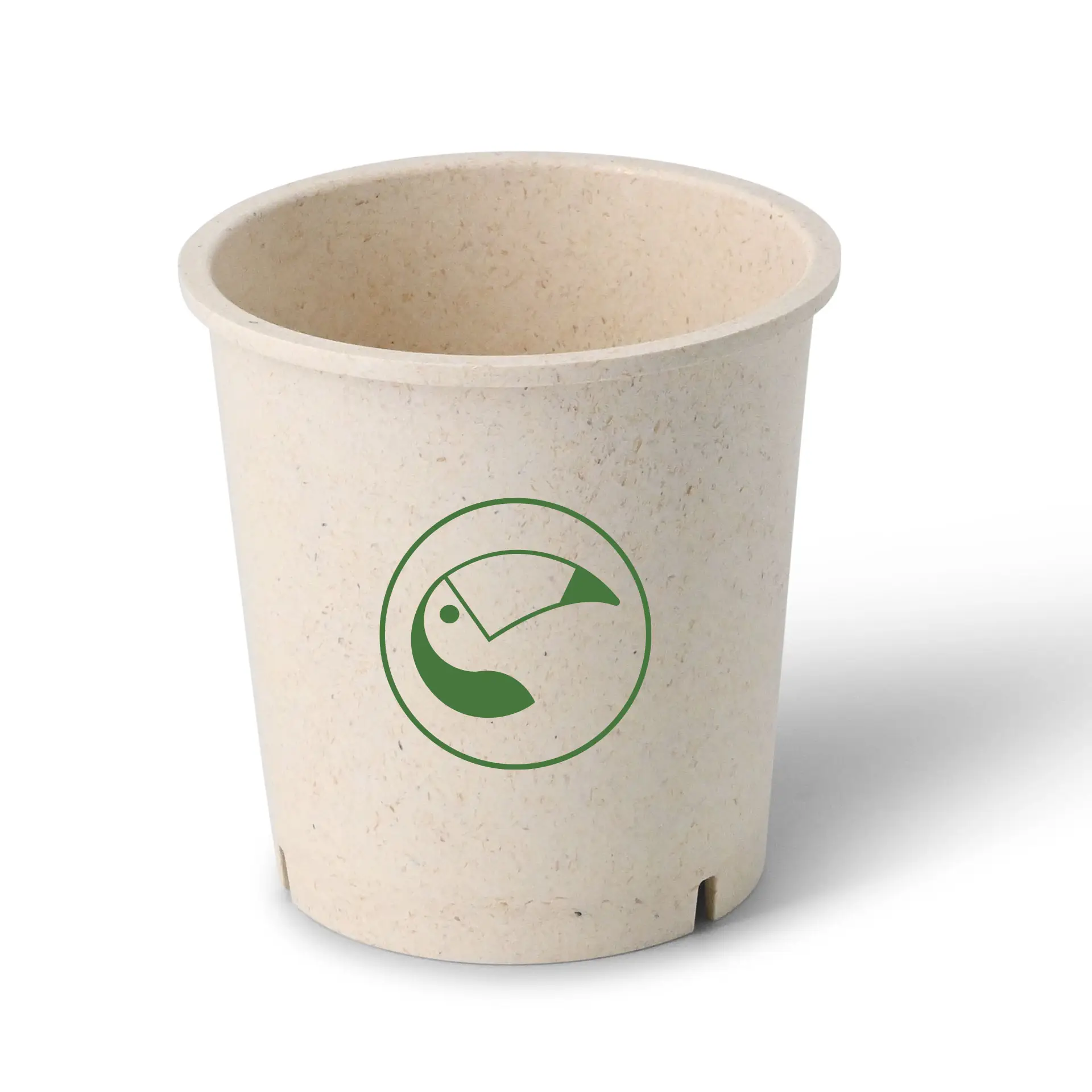 Herbruikbare soepbekers bedrukken, 400 ml, crème-wit