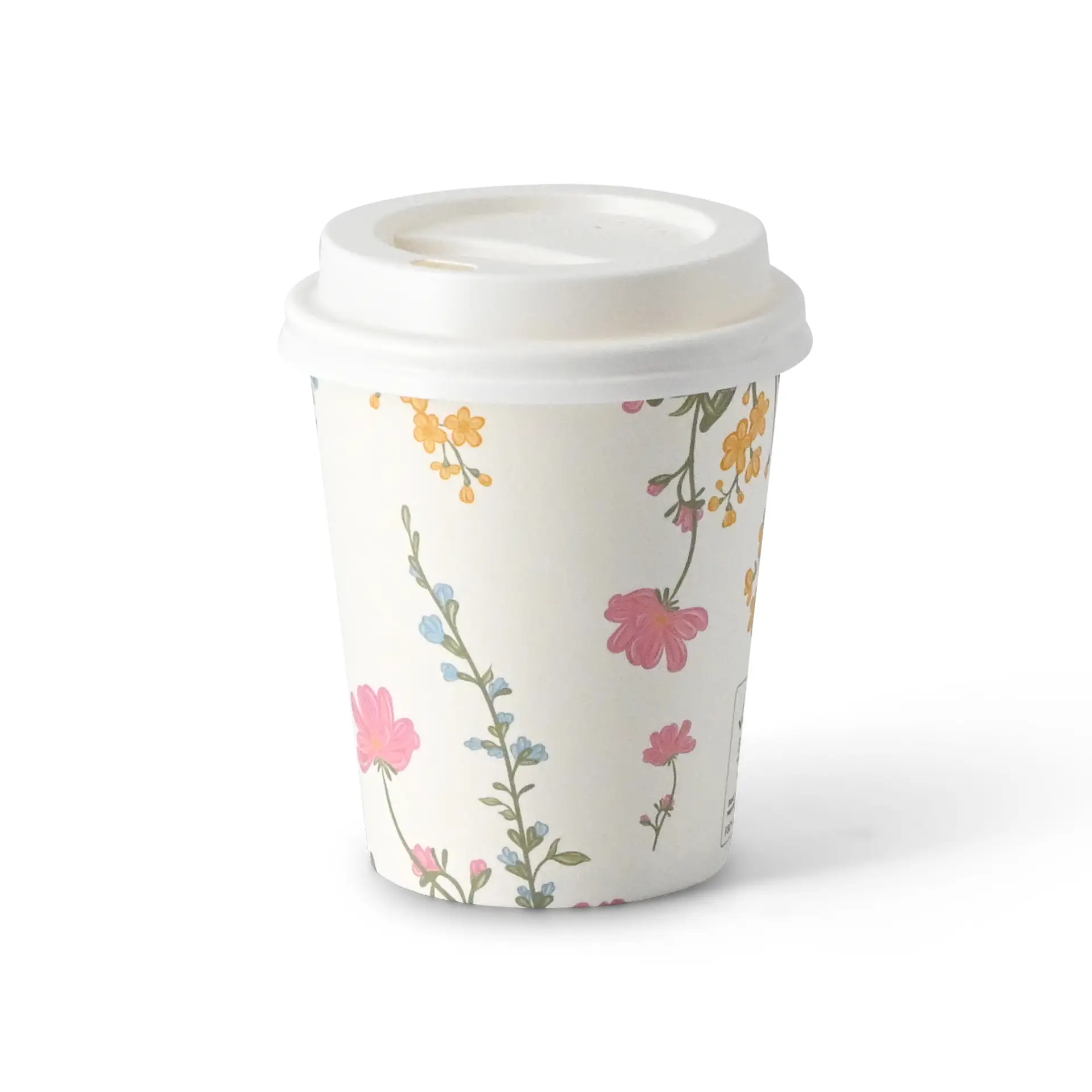 Bedrukte kartonnen beker "Lente" 200 ml / 8 oz, Ø 80 mm, wit dhd04556-pappbecher-bedruckt-fruehling-200-ml-8-oz-80-mm-weiss-4