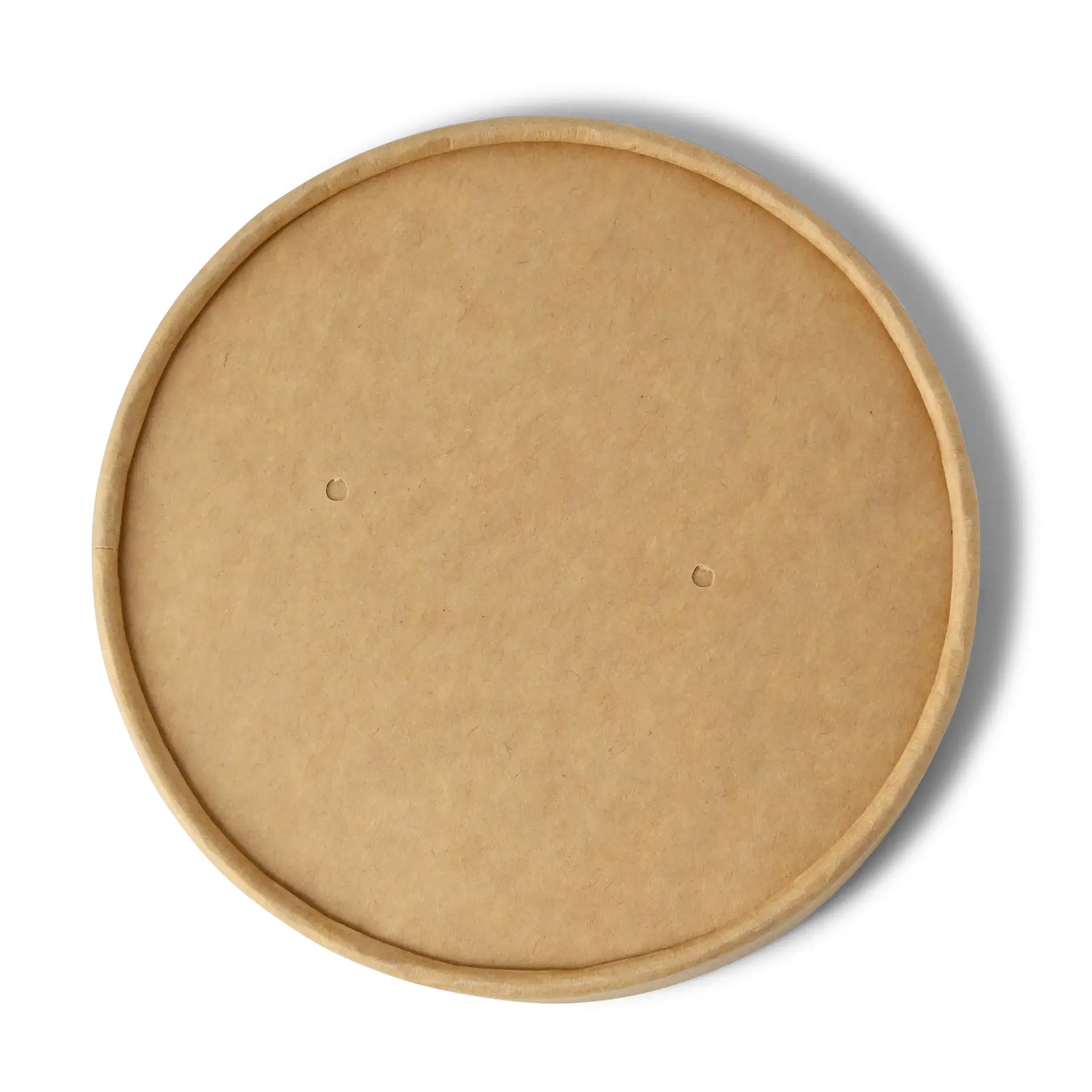 Kartonnen membraandeksel (bio-gecoat) Ø 115 mm, bruin