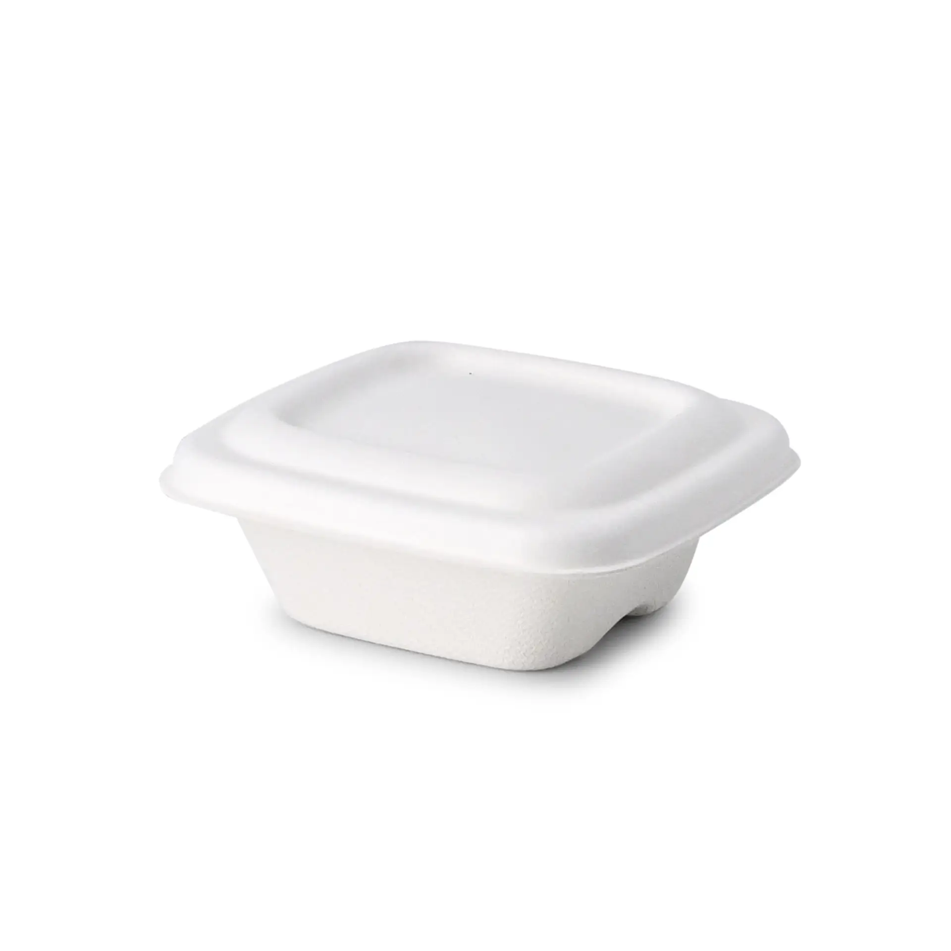 Suikerriet portiebeker 70 ml, 80 x 80 x 27 mm, vierkant Suikerriet portiebeker 70 ml, 80 x 80 x 27 mm, vierkant