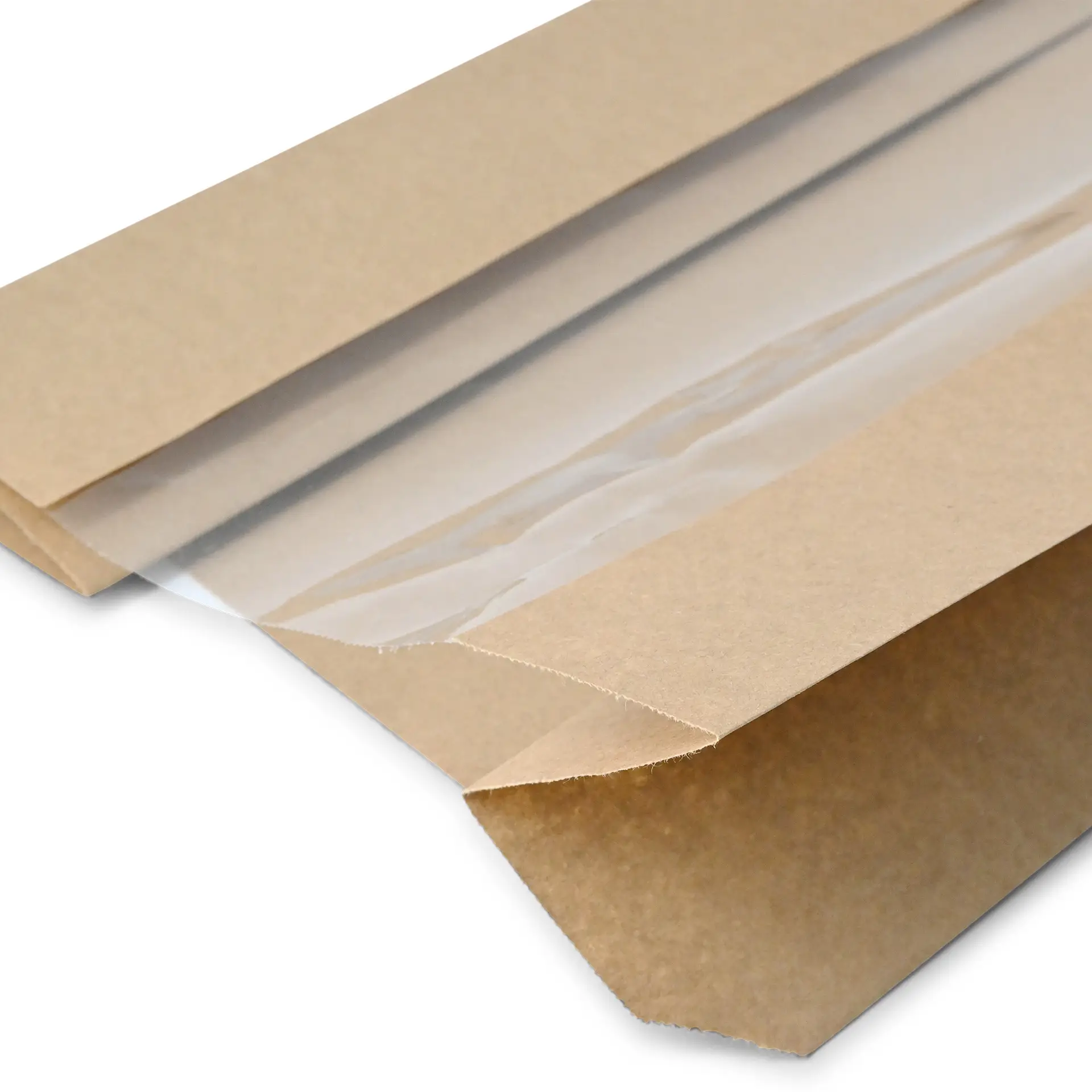 Sac à pain avec fenêtre L, 20 x 11 x 41 cm, brun dre02148-baeckertueten-aus-papier-mit-fenster-l-20-x-11-x-41-cm-braun-4