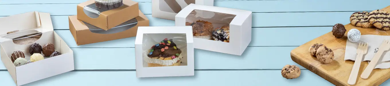 JOYSKY 20 stuks witte cupcake-dozen met vensters en 24 stickers - Minimalistische papieren suikerdose, 10 x 10 x 6,5 cm, voor taarten, koekjes en cadeaus JOYSKY 20 stuks witte cupcake-dozen met vensters en 24 stickers - Minimalistische papieren suikerdose, 10 x 10 x 6,5 cm, voor taarten, koekjes en cadeaus