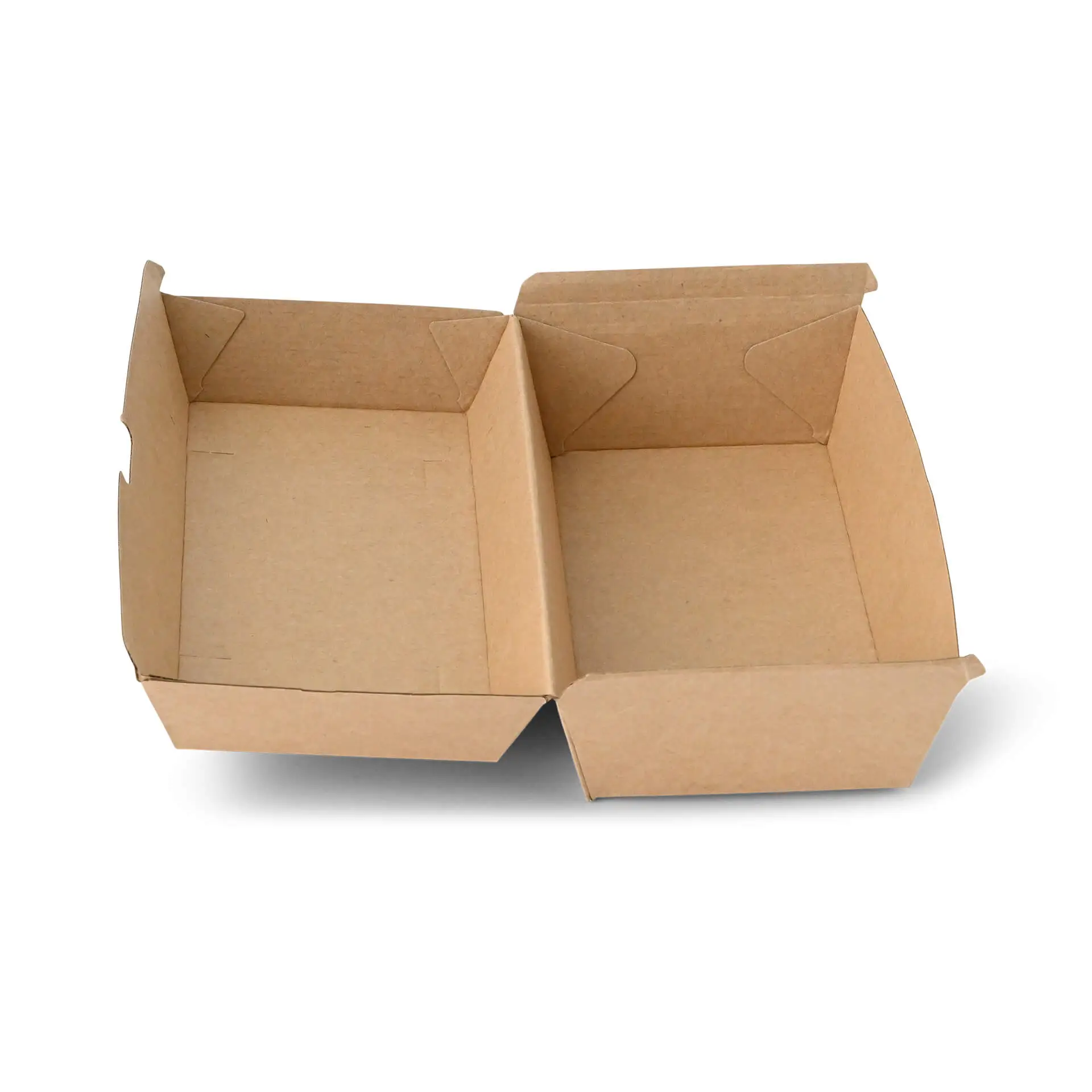 Take-away-klapdekseldozen 21,4 x 11,4 x 8,5 cm, kraftkarton Take-away-klapdekseldozen 21,4 x 11,4 x 8,5 cm, kraftkarton