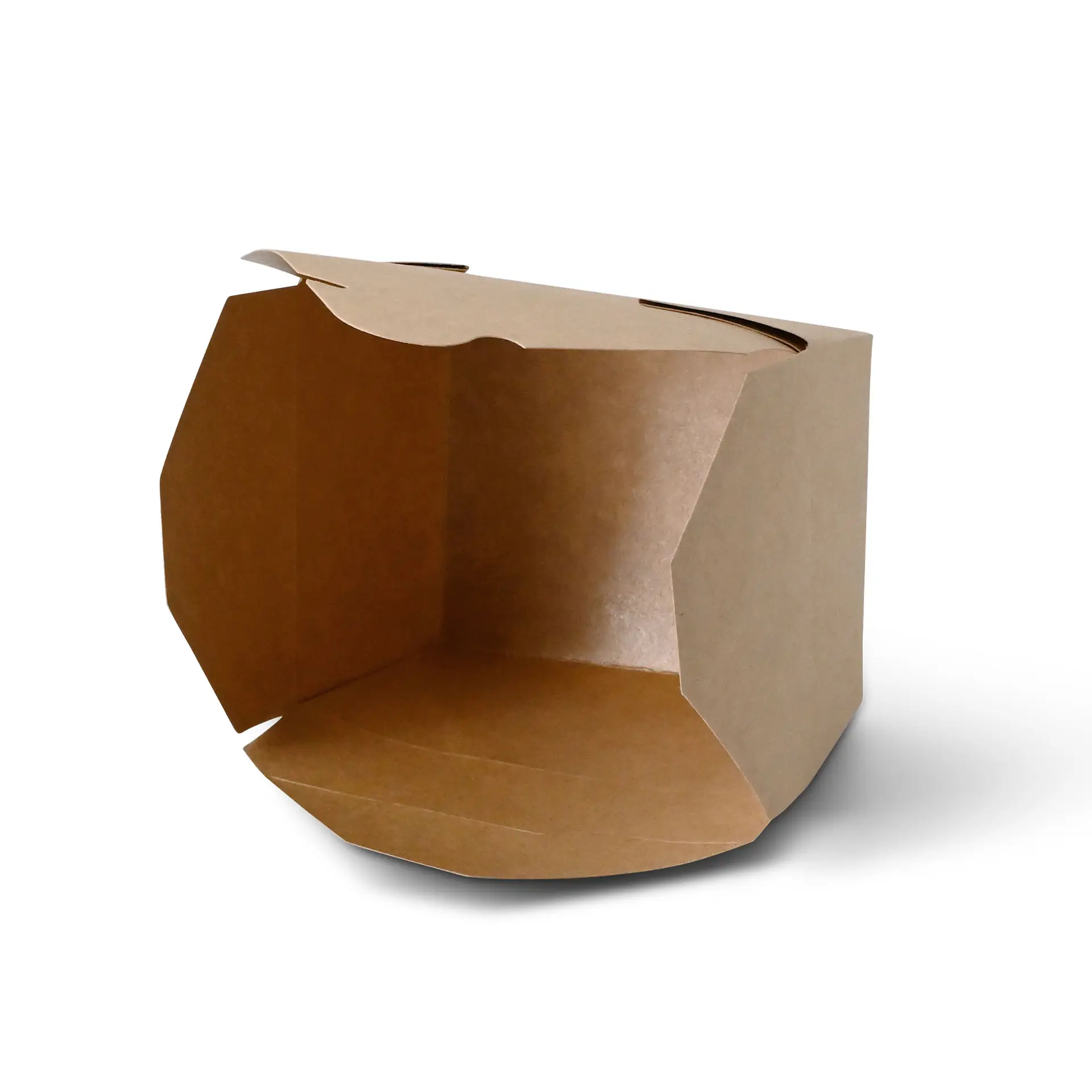 Take-away dozen (gecoat) 600 ml, bruin