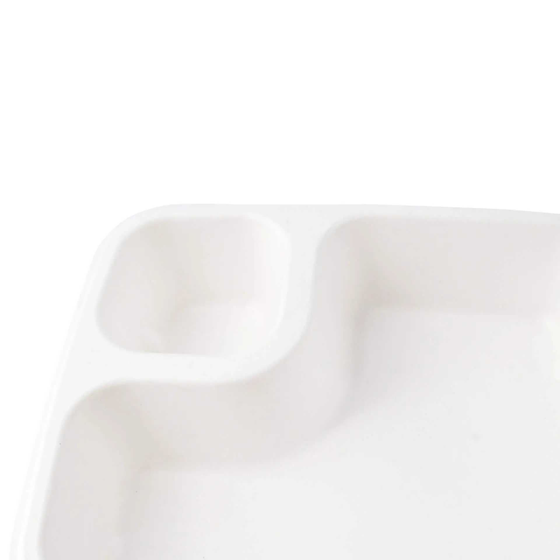 Suikerriet dipbord, 16,5 cm x 19 cm, rechthoekig