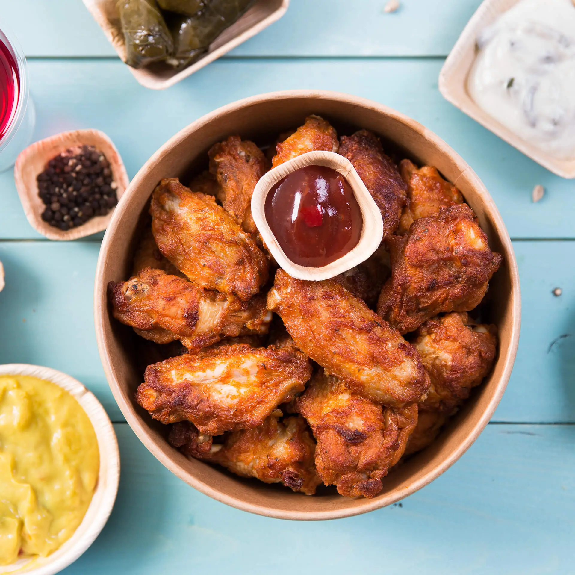 Palmblad Schoteltje "Palmware®" 15 ml, vierkant dtw05664-palmblatt-schaelchen-palmware-15-ml-quadratisch-6