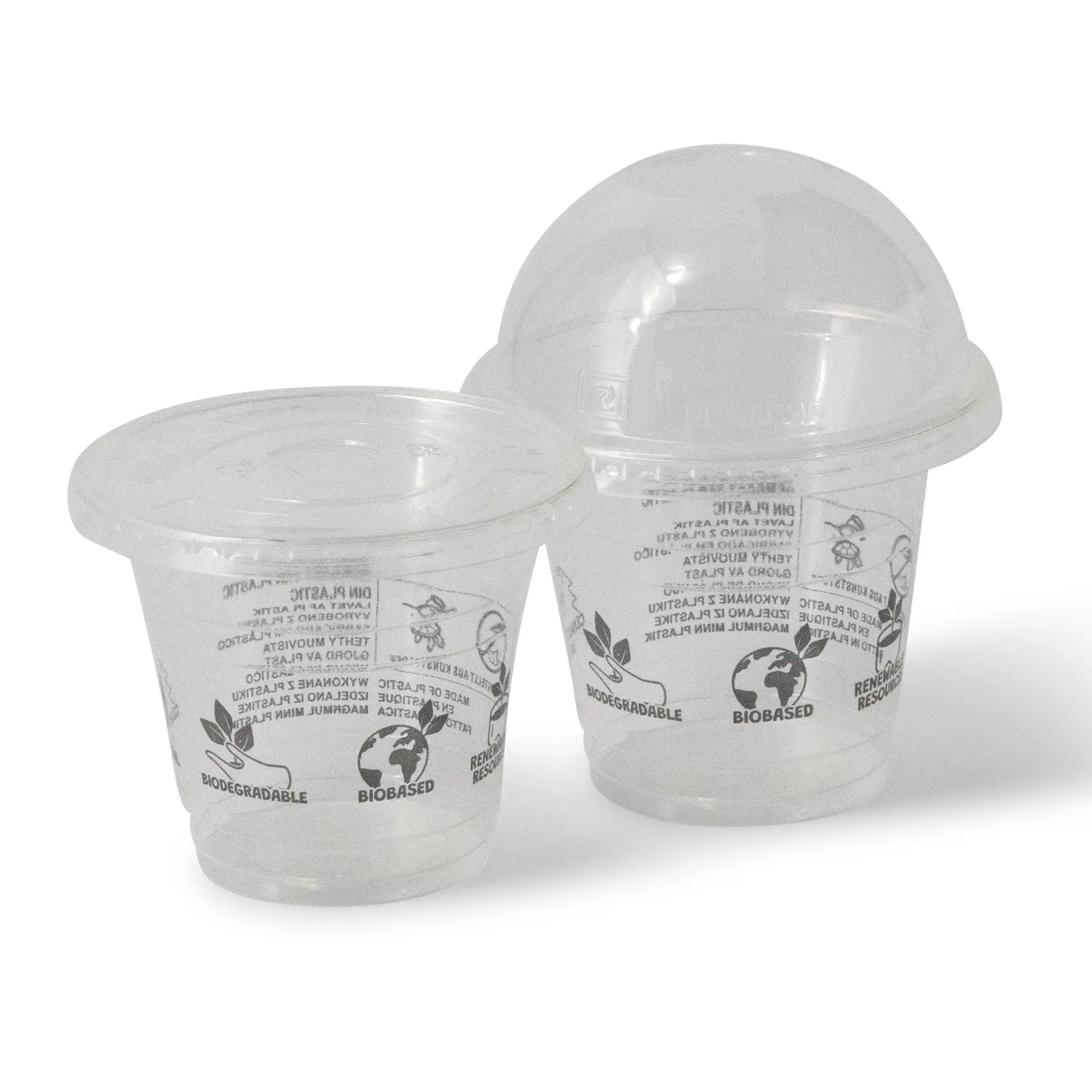 Smoothie beker van PLA 200 ml / 8 oz, Ø 96 mm