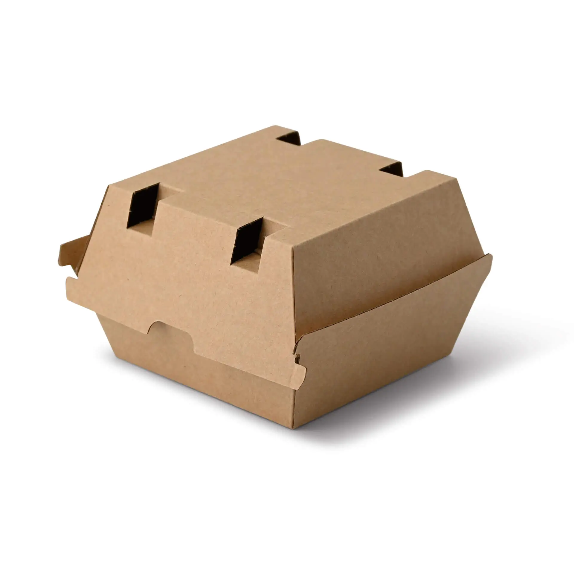 Takeaway hamburgerdozen 13 x 14 x 8 cm, karton, kraft Takeaway hamburgerdozen 13 x 14 x 8 cm, karton, kraft