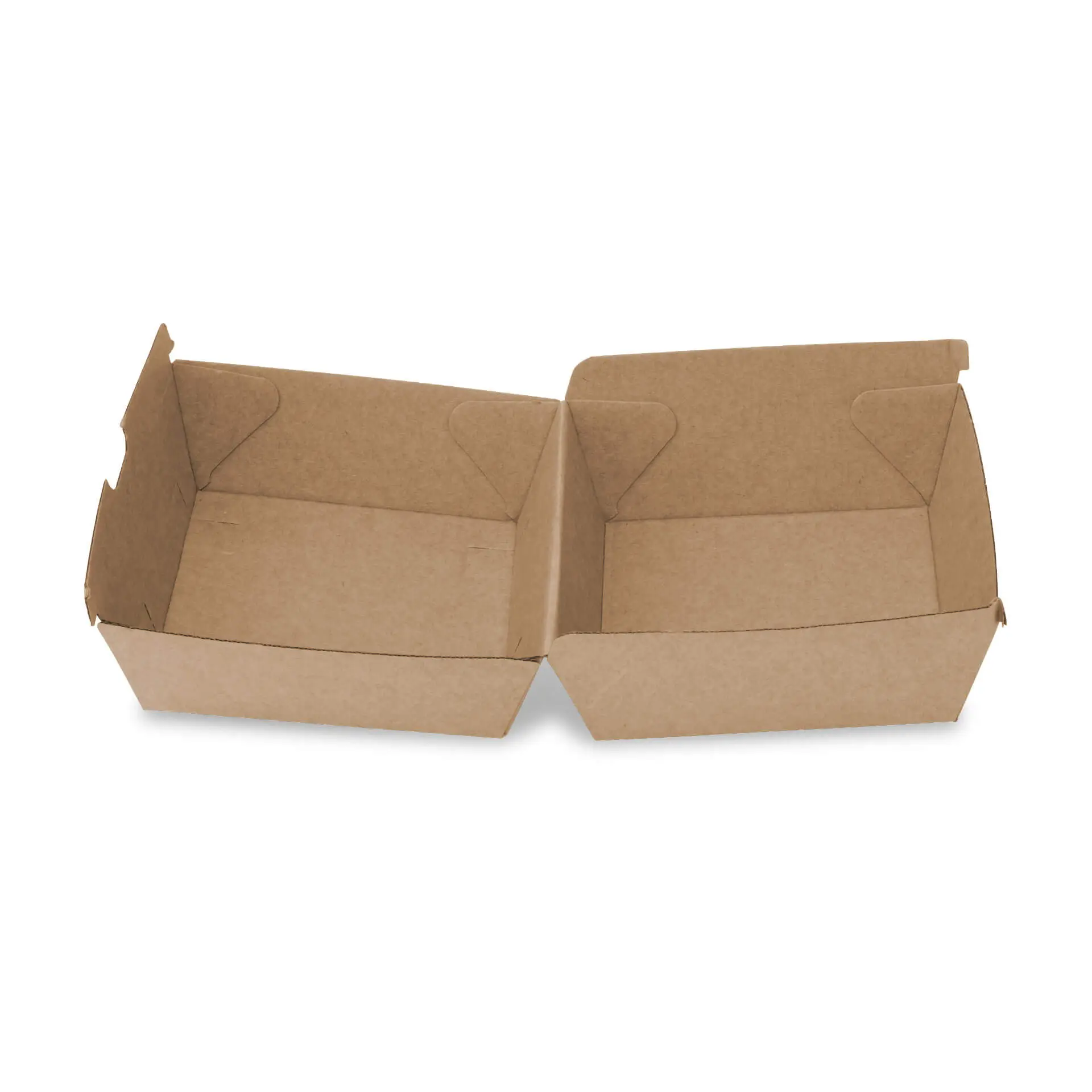 Takeaway hamburgerdozen 13 x 14 x 8 cm, karton, kraft Takeaway hamburgerdozen 13 x 14 x 8 cm, karton, kraft