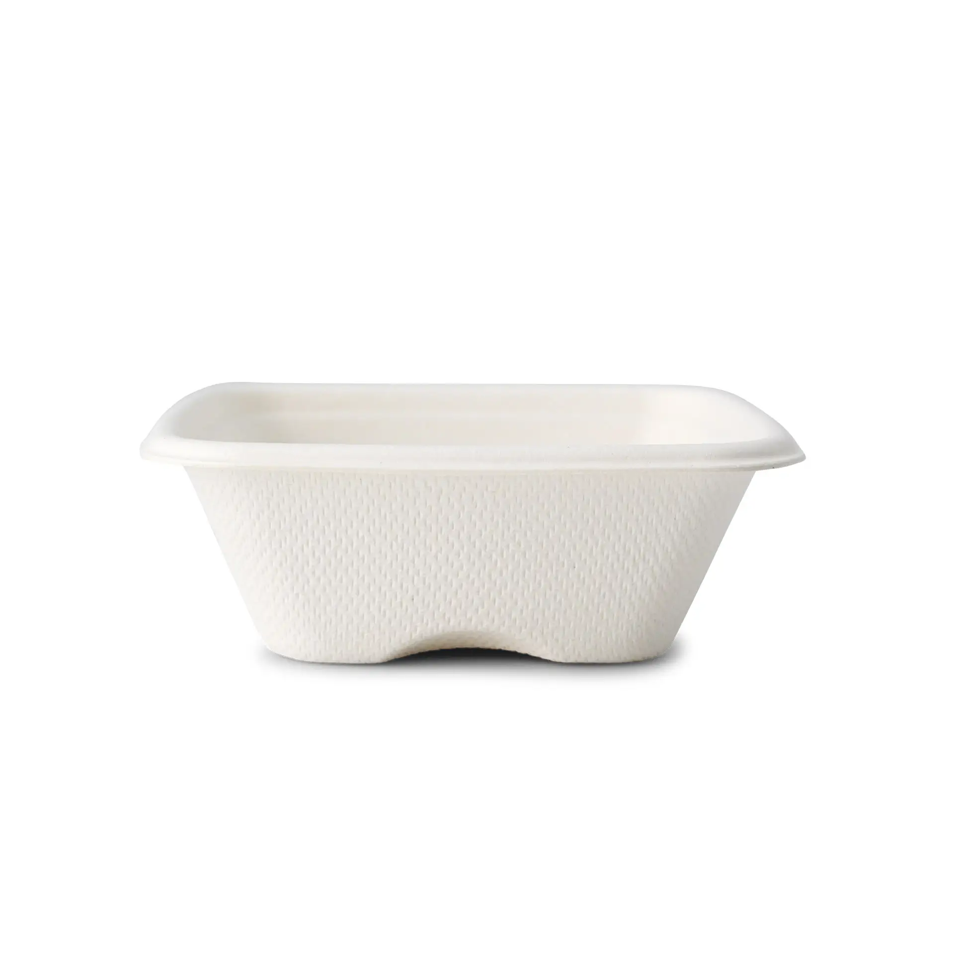 Suikerriet portiebeker 70 ml, 80 x 80 x 27 mm, vierkant Suikerriet portiebeker 70 ml, 80 x 80 x 27 mm, vierkant