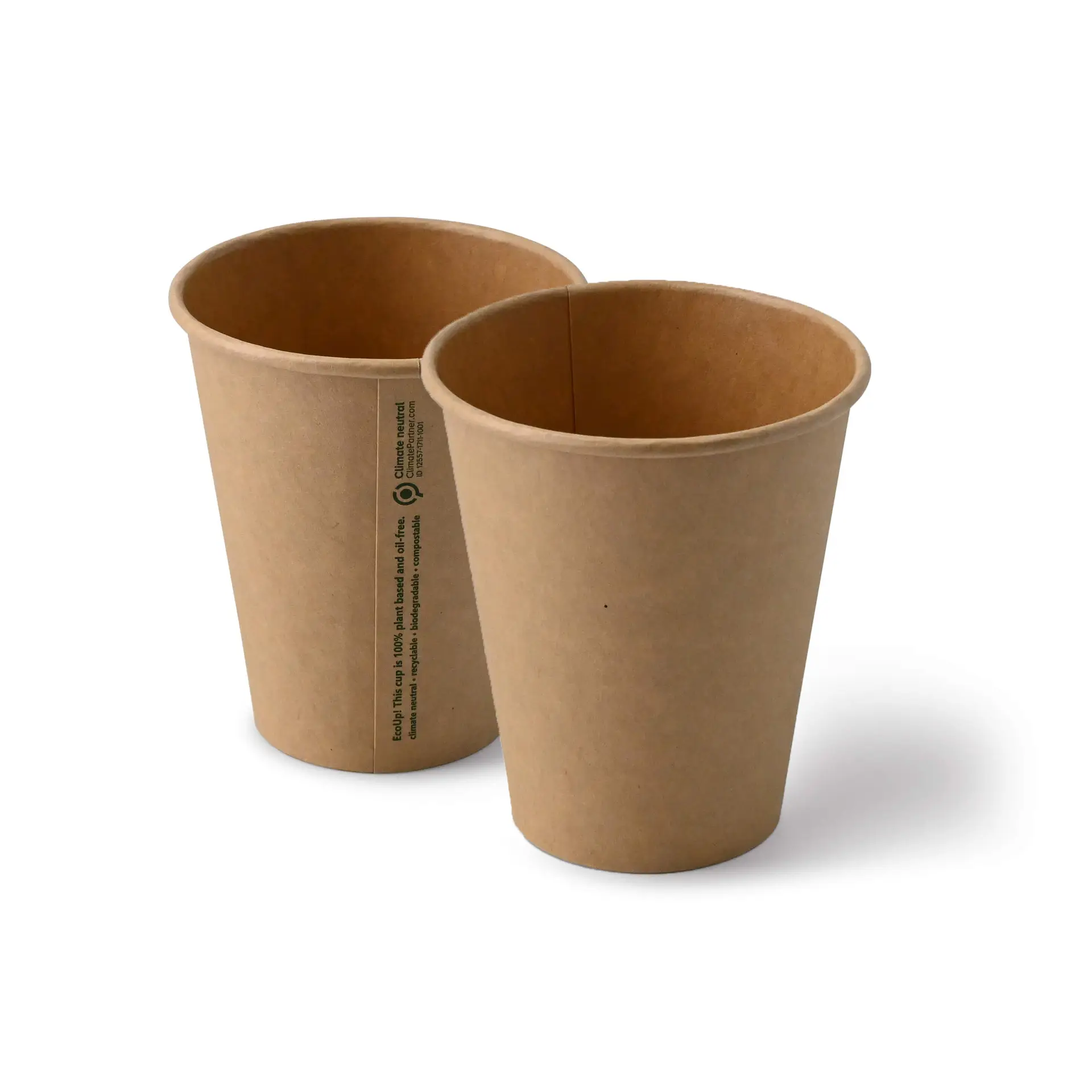 Kartonnen beker 250 ml / 10 oz, Ø 90 mm, ongebleekt