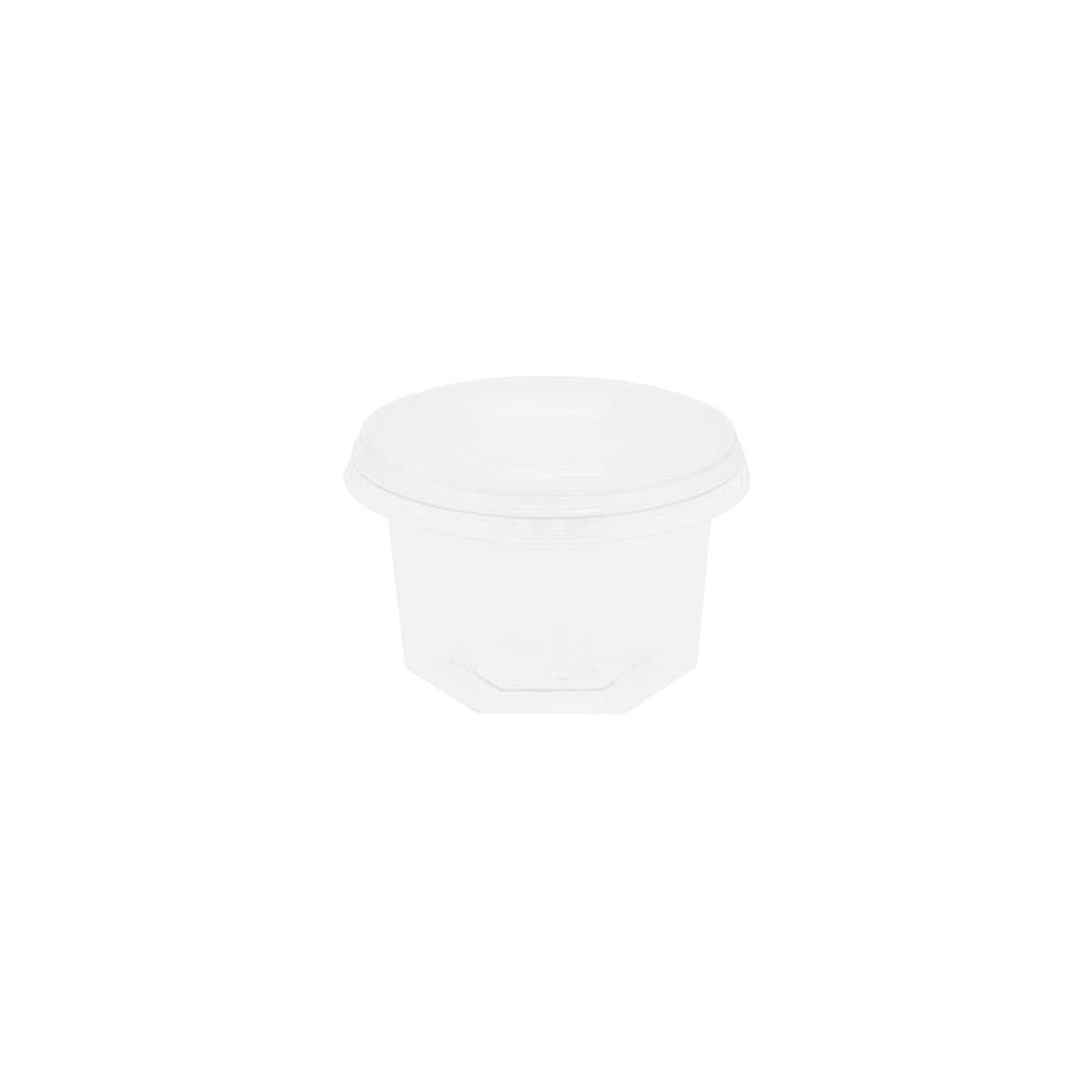 rPET-Portionsbecher 75 ml, Ø 65 mm, transparent
