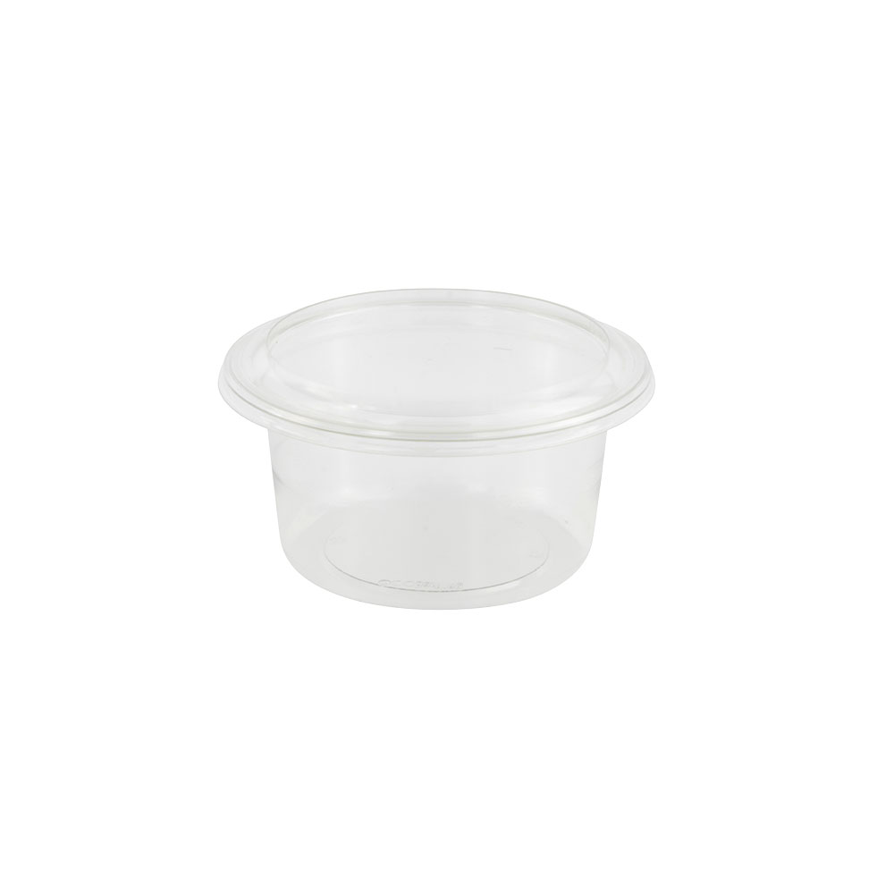 rPET-Deli-Becher 250 ml, Ø 123 mm, rund