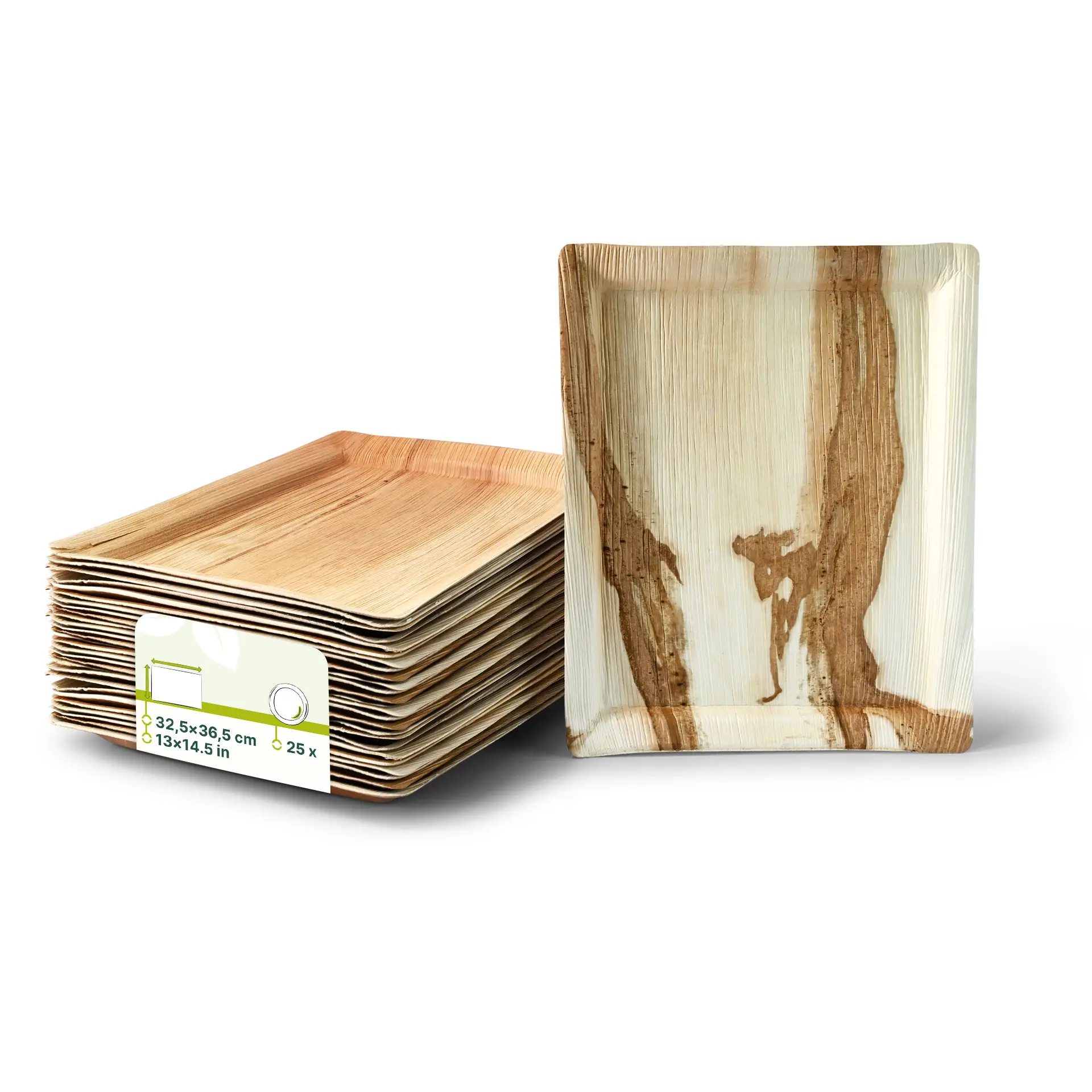 Palmblad dienblad "Palmware®" 32,5 x 26,5 cm, ½ Gastro-Norm Palmblad dienblad "Palmware®" 32,5 x 26,5 cm, ½ Gastro-Norm