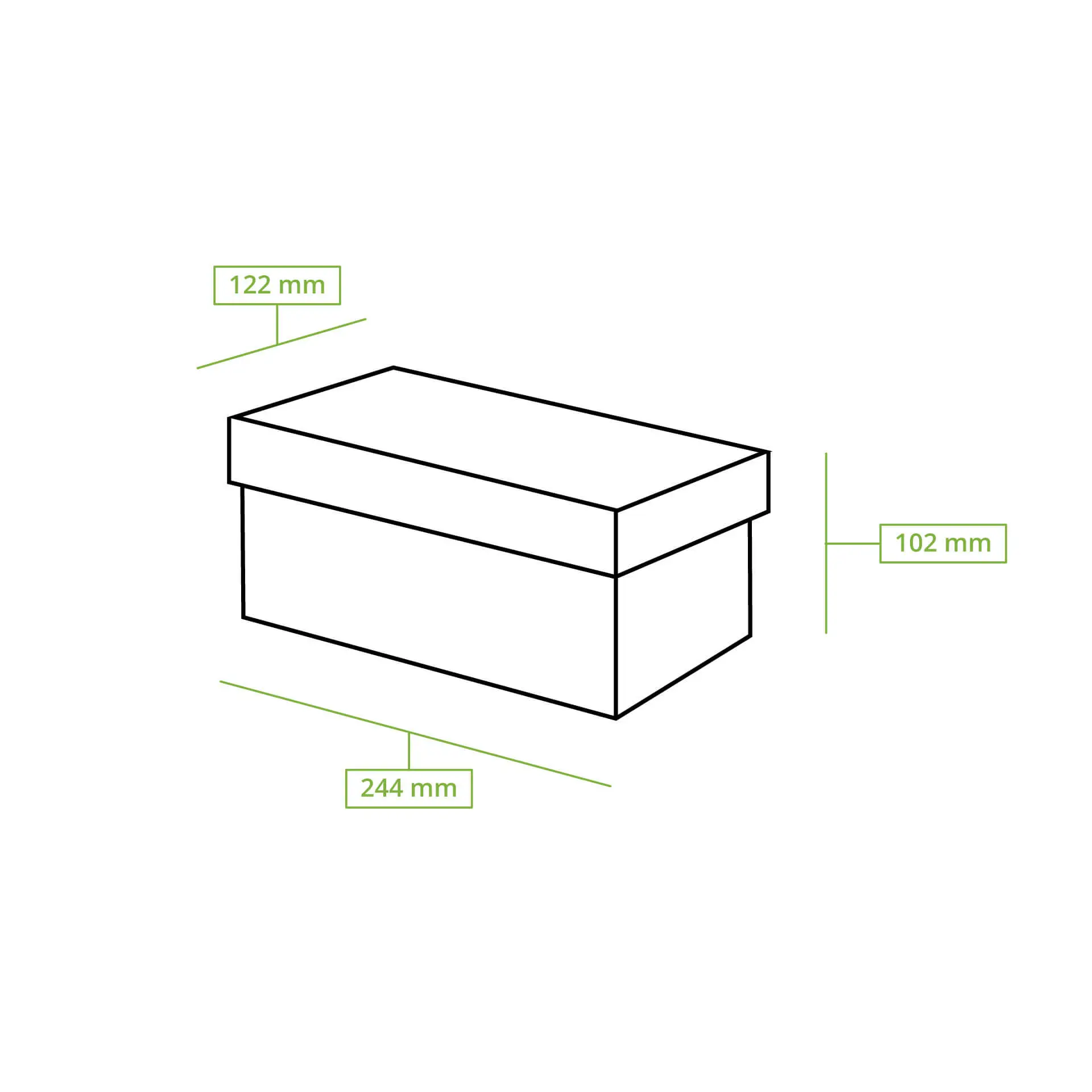Take away dubbele burger container 24,4 x 12,2 x 10,2 cm, kraftkarton, inklapbaar