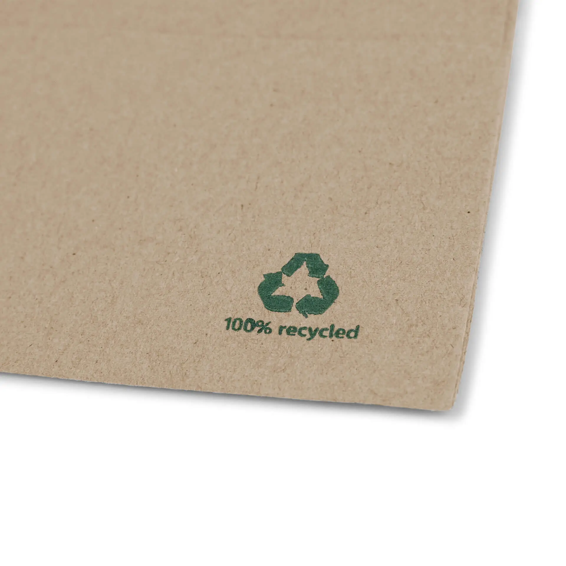Servetten van gerecycled papier, 32 x 32 cm, 1-laags, 1/8 vouw, bruin Servetten van gerecycled papier, 32 x 32 cm, 1-laags, 1/8 vouw, bruin