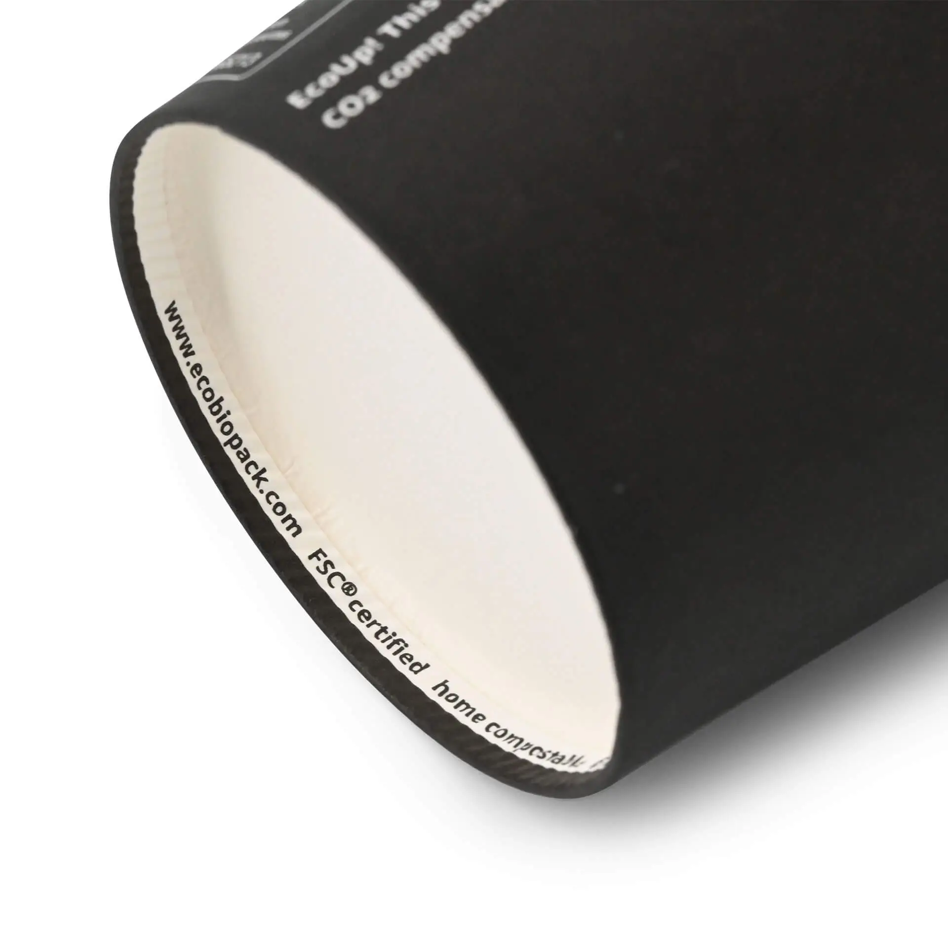Kartonnen beker 200 ml / 8 oz, Ø 80 mm, zwart dhd045271-pappbecher-200-ml-8-oz-80-mm-schwarz-4