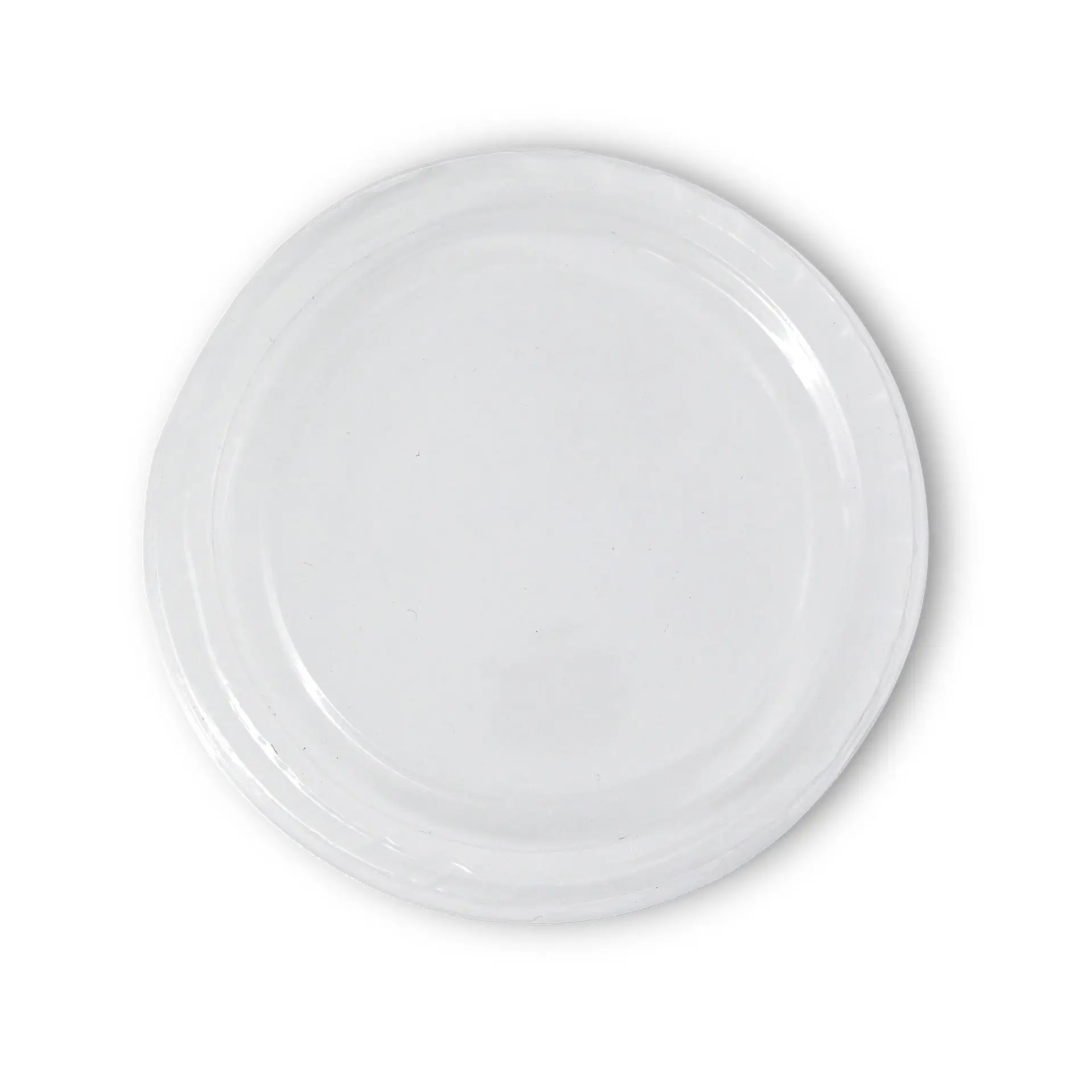 PLA Deksel Ø 70 mm, transparant, rond