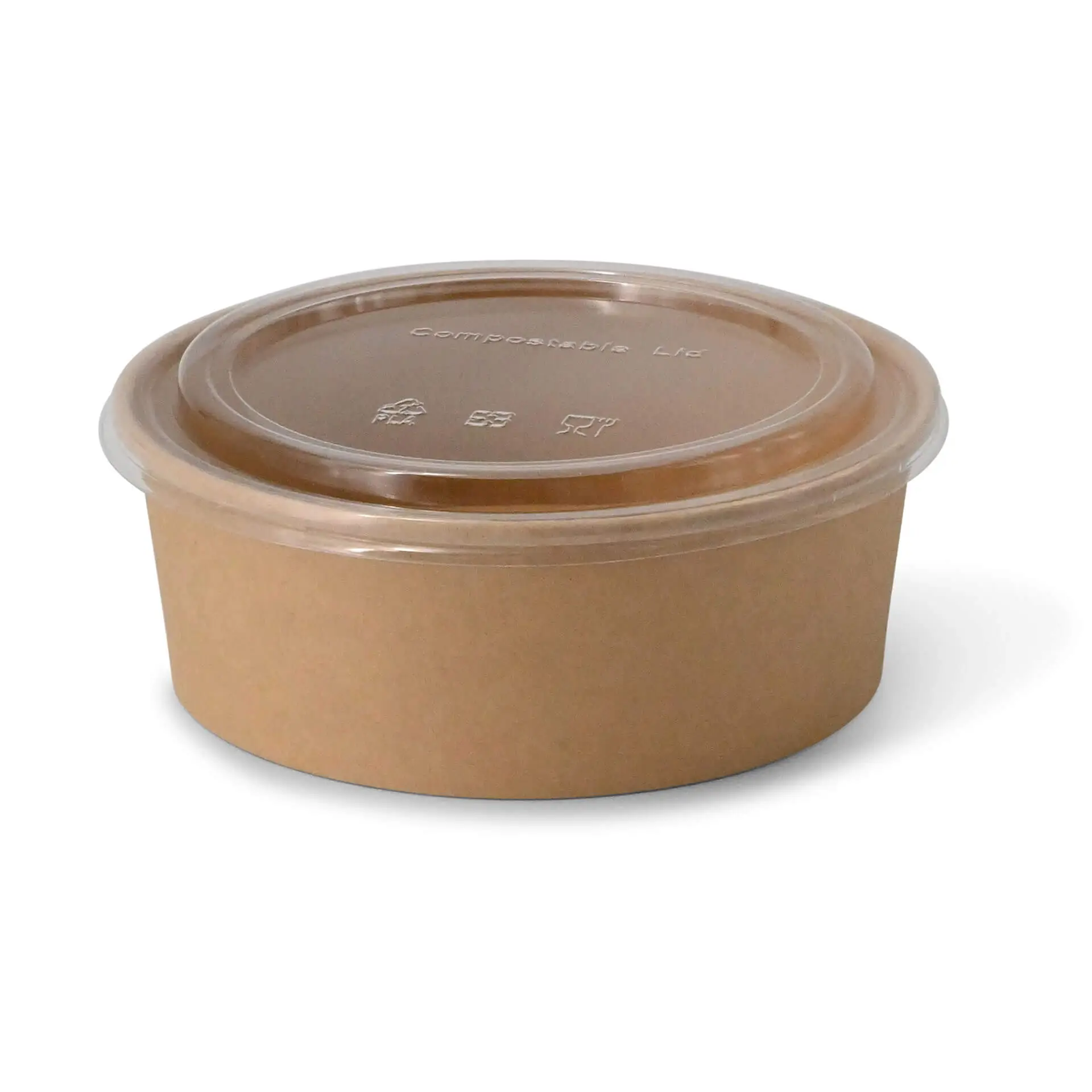 Kartonnen schalen (Premium) 1.000 ml, Ø 185 mm, kraft, rond, bio-gecoat dfc088301-kartonschale-salatschale-premium-1000-ml-185-mm-braun-rund-bio-beschichtet-4