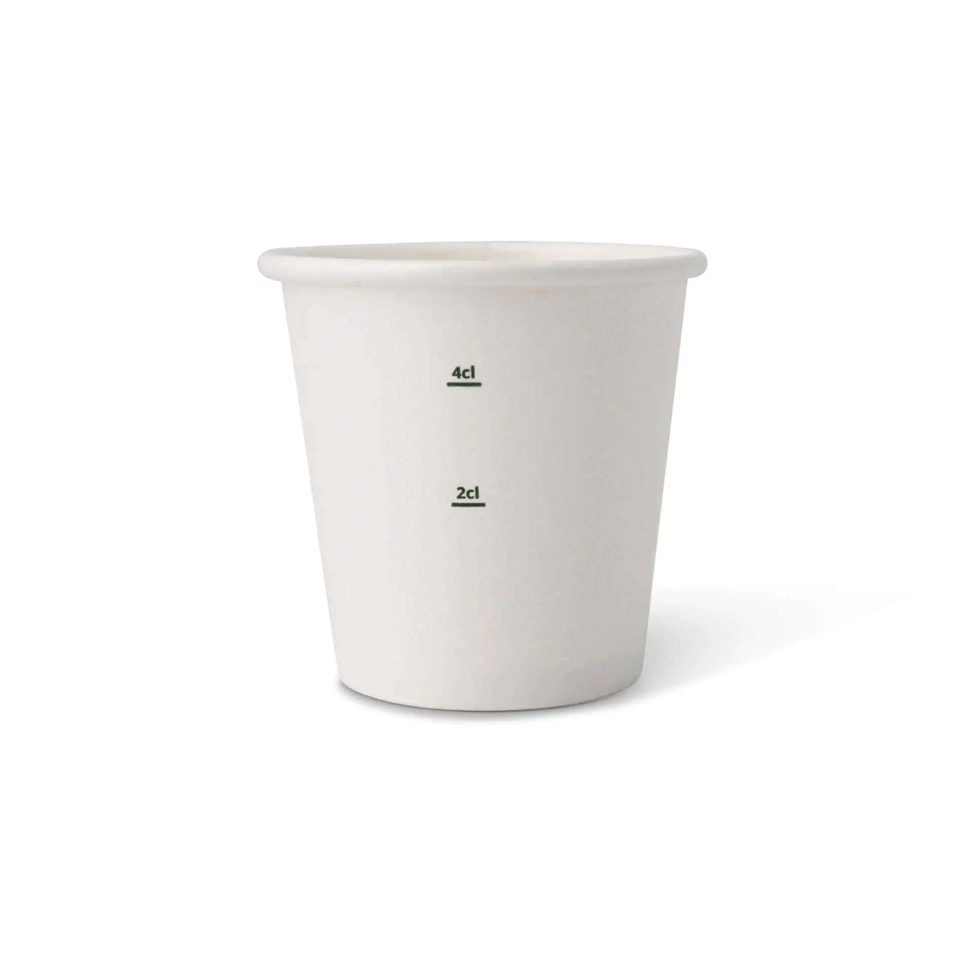 Kartonnen beker 50 ml / 2 oz, Ø 50 mm, wit