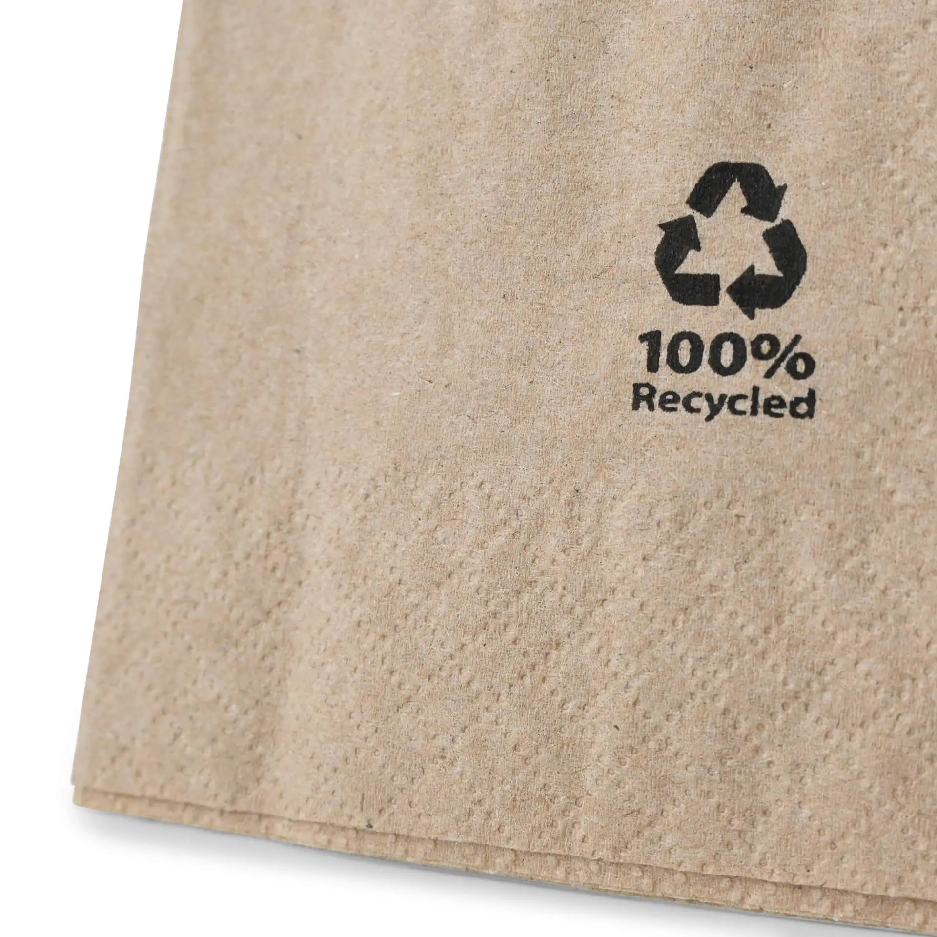 Cocktailservetten van gerecycled papier 20 x 20 cm, 2-laags, 1/4 vouw, ongebleekt dse02811-cocktail-servietten-aus-recyceltem-papier-20-x-20-cm-2-lagig-14-falz-ungebleicht-3