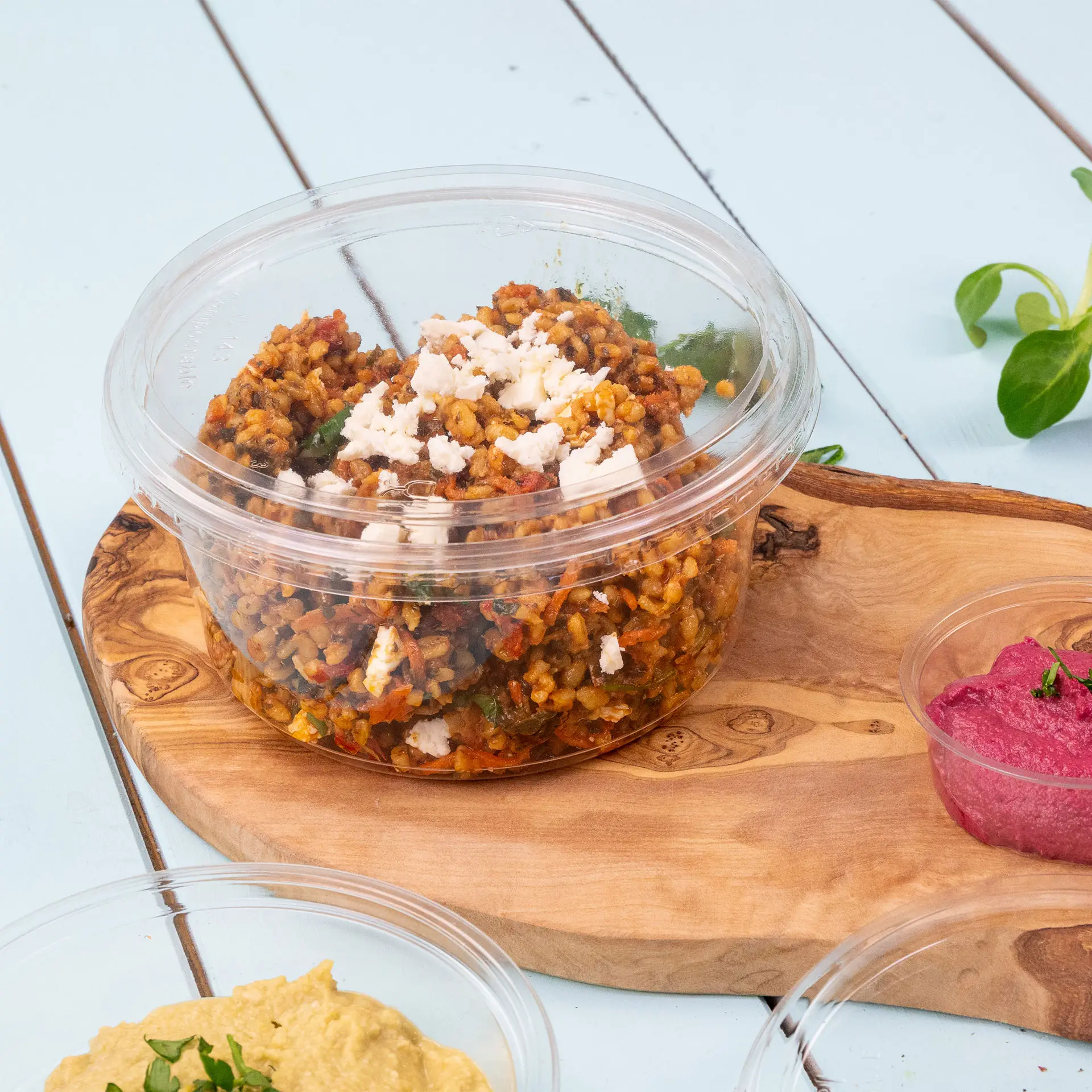 Deksel voor bio delicatessebeker 240-500ml