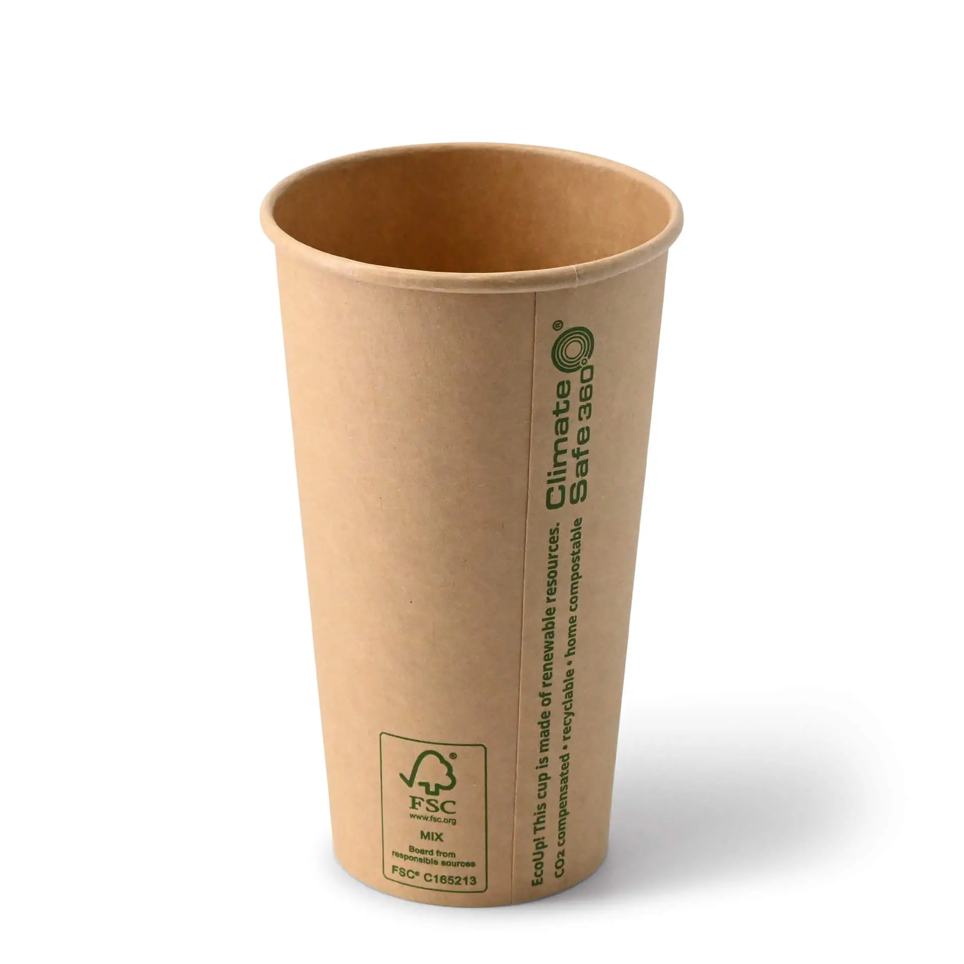 Papieren beker 500 ml / 20 oz, Ø 90 mm, kraft dhd045501-pappbecher-500-ml-20-oz-90-mm-braun-2