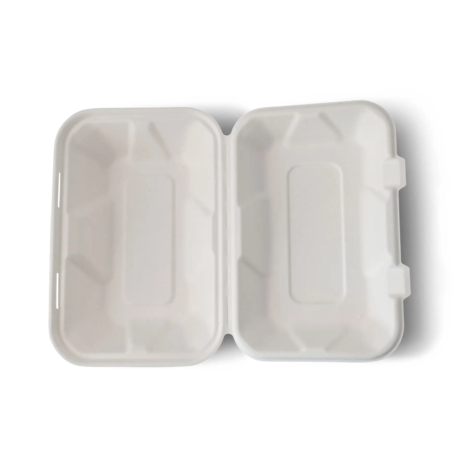 Suikerriet container 23 x 15,5 x 7,5 cm, klapdeksel, rechthoekig Suikerriet container 23 x 15,5 x 7,5 cm, klapdeksel, rechthoekig