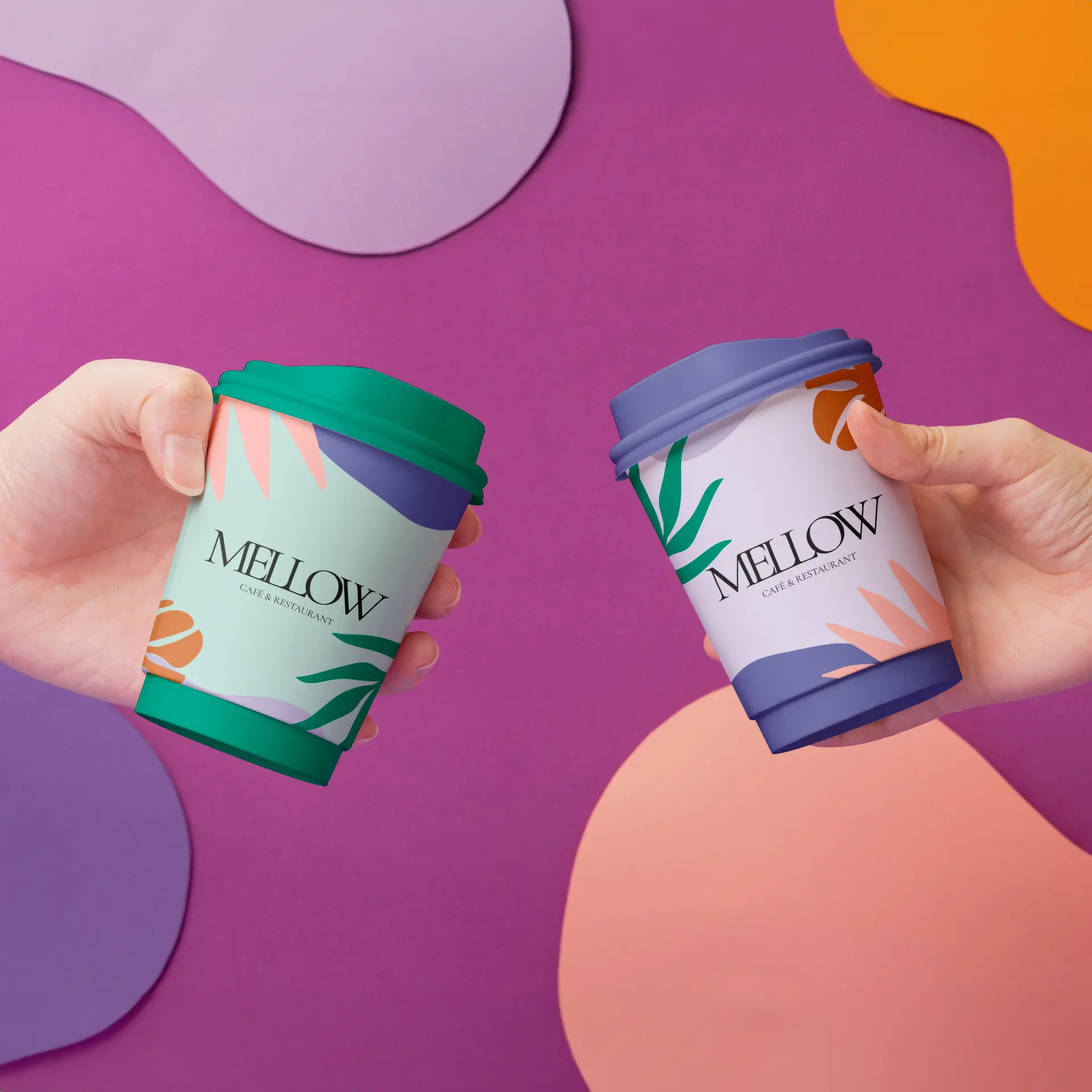 Papieren bekers bedrukken (dubbelwandig) 200 ml / 8 oz, dubbelwandig, wit, mat, watergedragen barrière