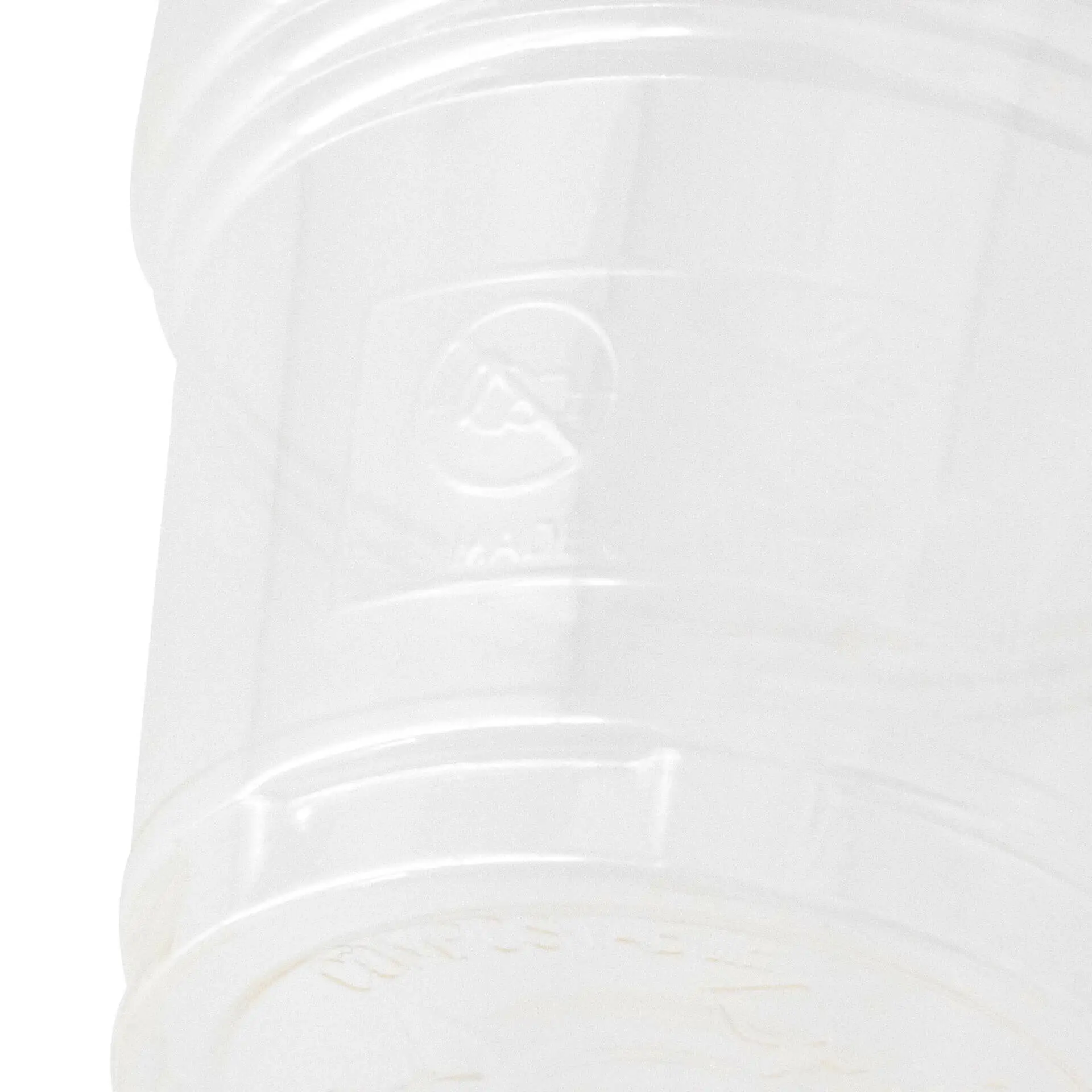 Bedrukte plastic bekers 250 ml / 10 oz, transparant, PLA