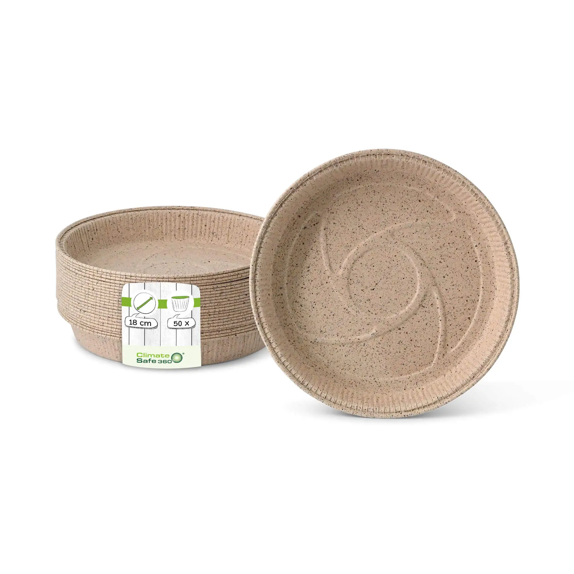 Bakvormpjes van cacaopapier ∅ 18 cm, rond, bruin dre025131-kakaopapier-backformen-18-cm-rund-braun