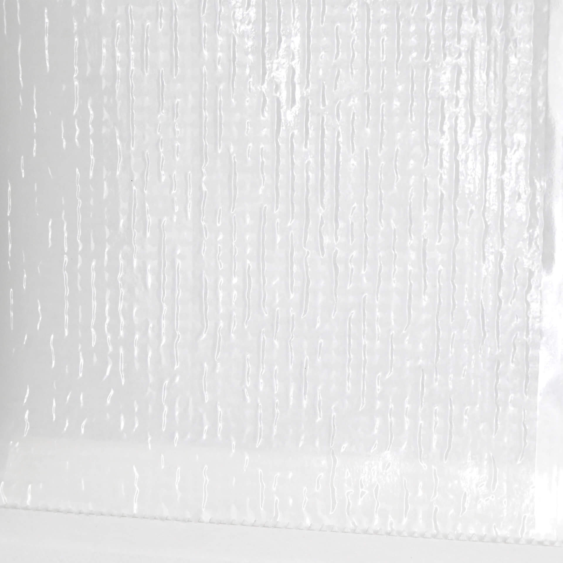 Blockbeutel m. Fenster M, 11,5 x 7 x 24,5 cm, PP-Folie, weiß, Clipband, Kraftpapier