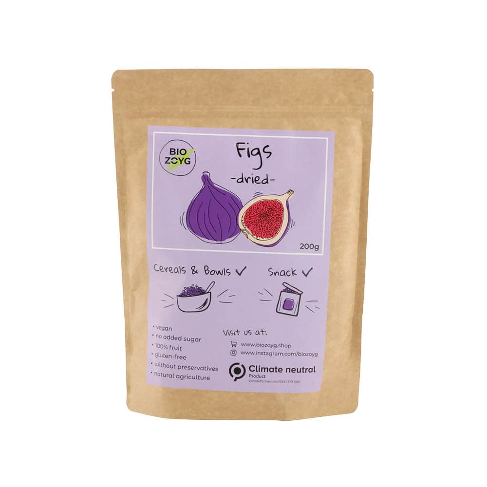 Trockenfrüchte Feigen 200 g, knackig, getrocknet