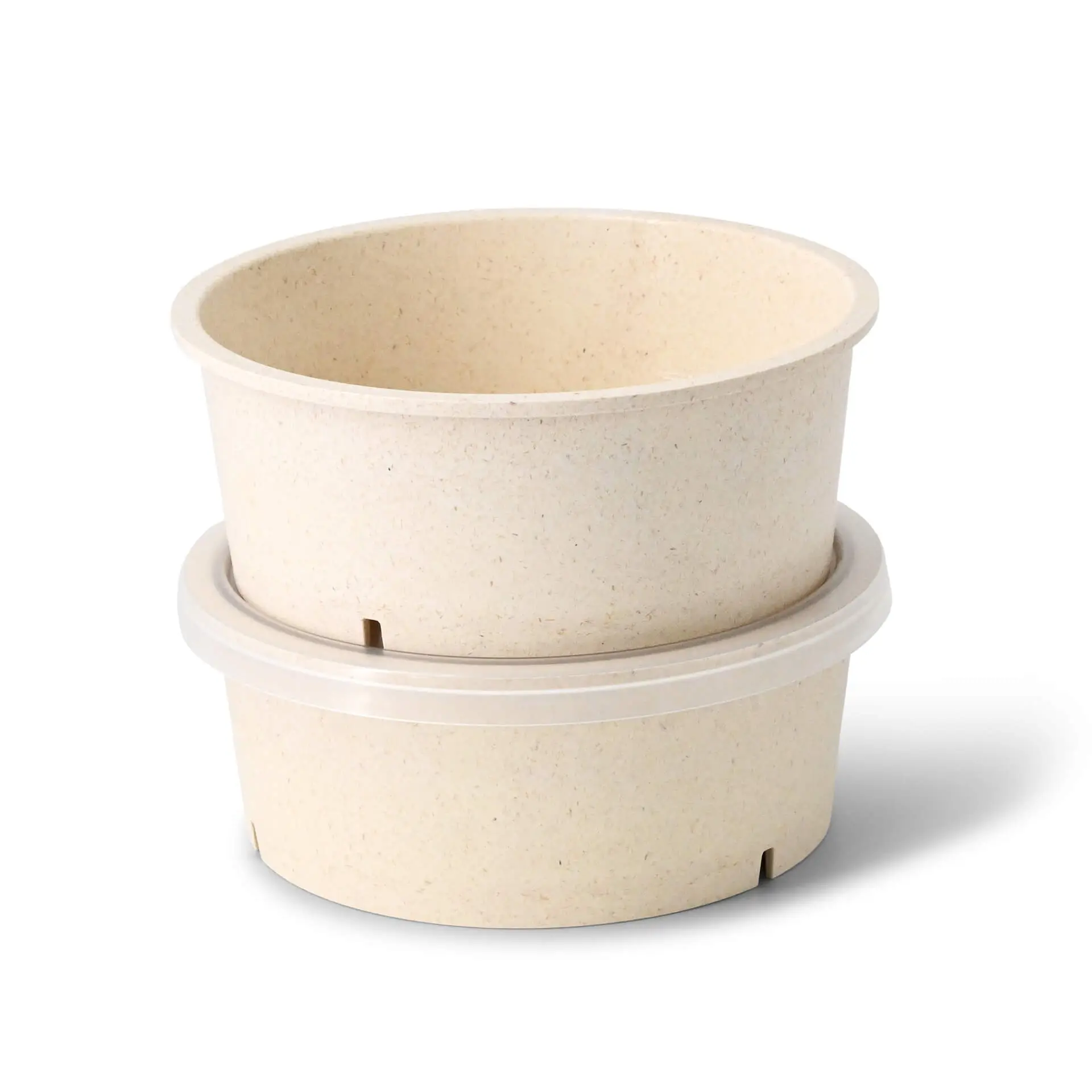 Herbruikbare schaaltjes "merways Bowl" 650 ml, Ø 150 mm, cashew / creme-wit dfc008261-mehrweg-schalen-merways-bowl-650-ml-150-mm-cashew-creme-weiss-3