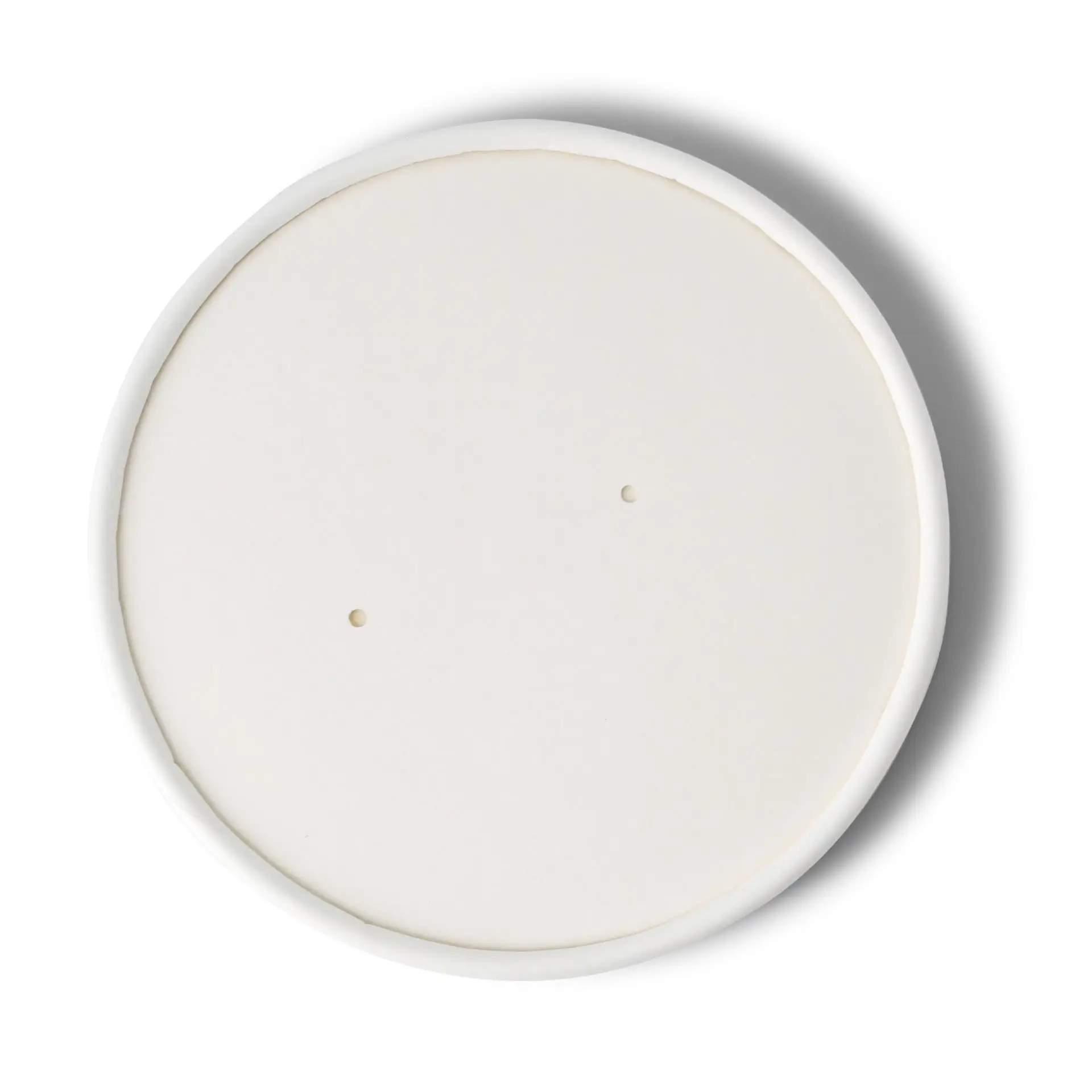 Kartonnen membraandeksels (bio-gecoat) Ø 116 mm, wit