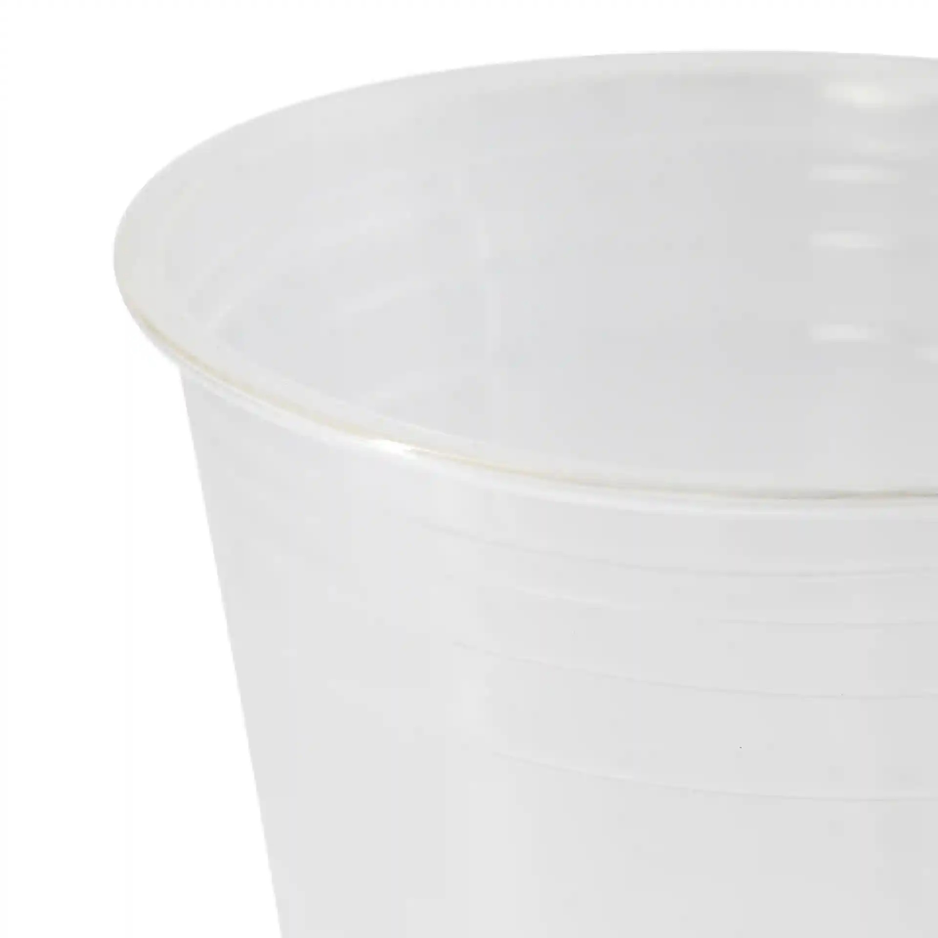 Heldere PLA plastic beker met een diameter van 95 mm en een hoogte van 125 mm, ontworpen voor 400 ml capaciteit.