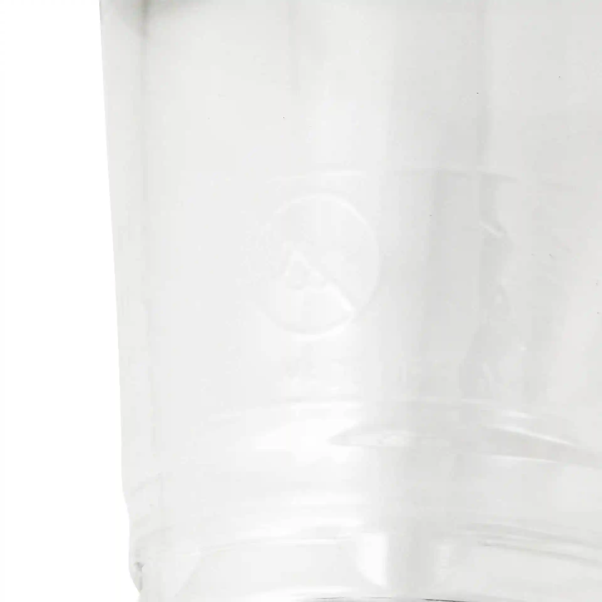 Transparante 8 oz rPET beker met een hoogte van 96 mm en een bovenste diameter van 95 mm.