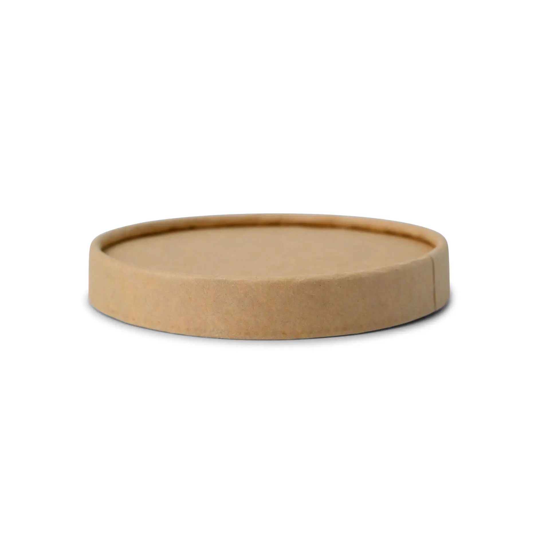 Kartonnen deksels Ø 92 mm, bruin, rond (v. kartonnen ijsbekers) Kartonnen deksels Ø 92 mm, bruin, rond (v. kartonnen ijsbekers)