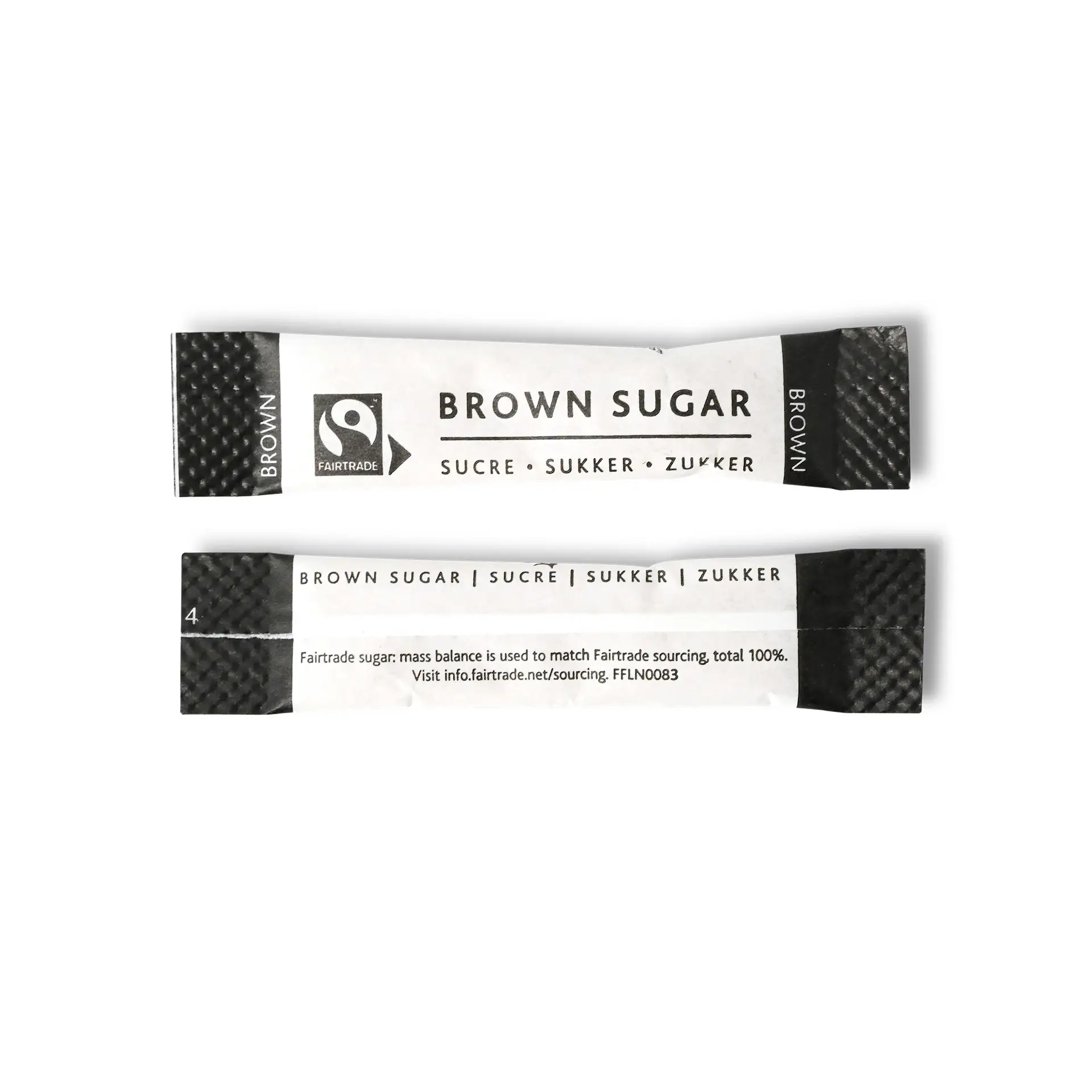 Fairtrade bruine suikersticks
