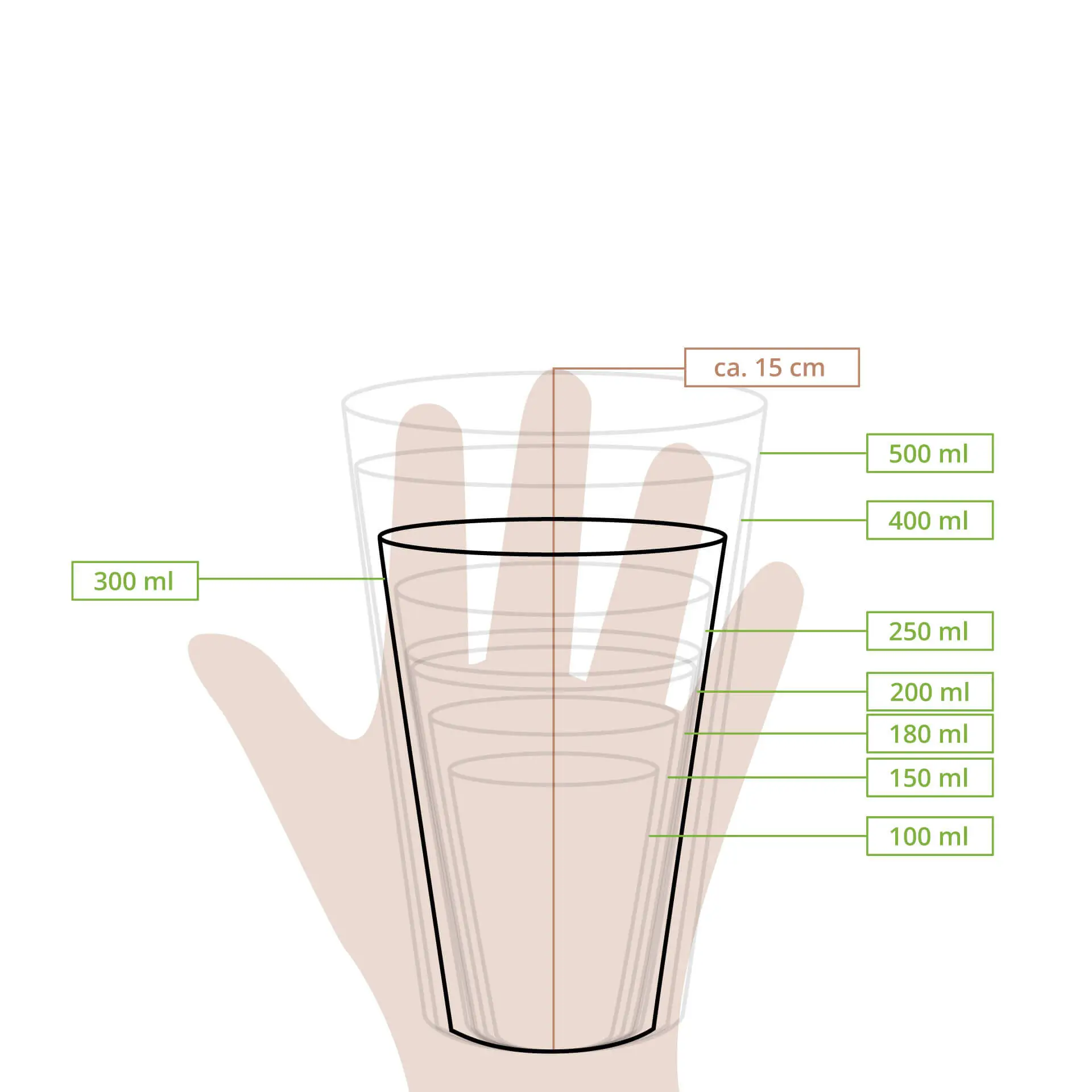 Kartonnen beker 300 ml / 12 oz, Ø 90 mm, kraft dhd045141-pappbecher-300-ml-12-oz-90-mm-braun-8