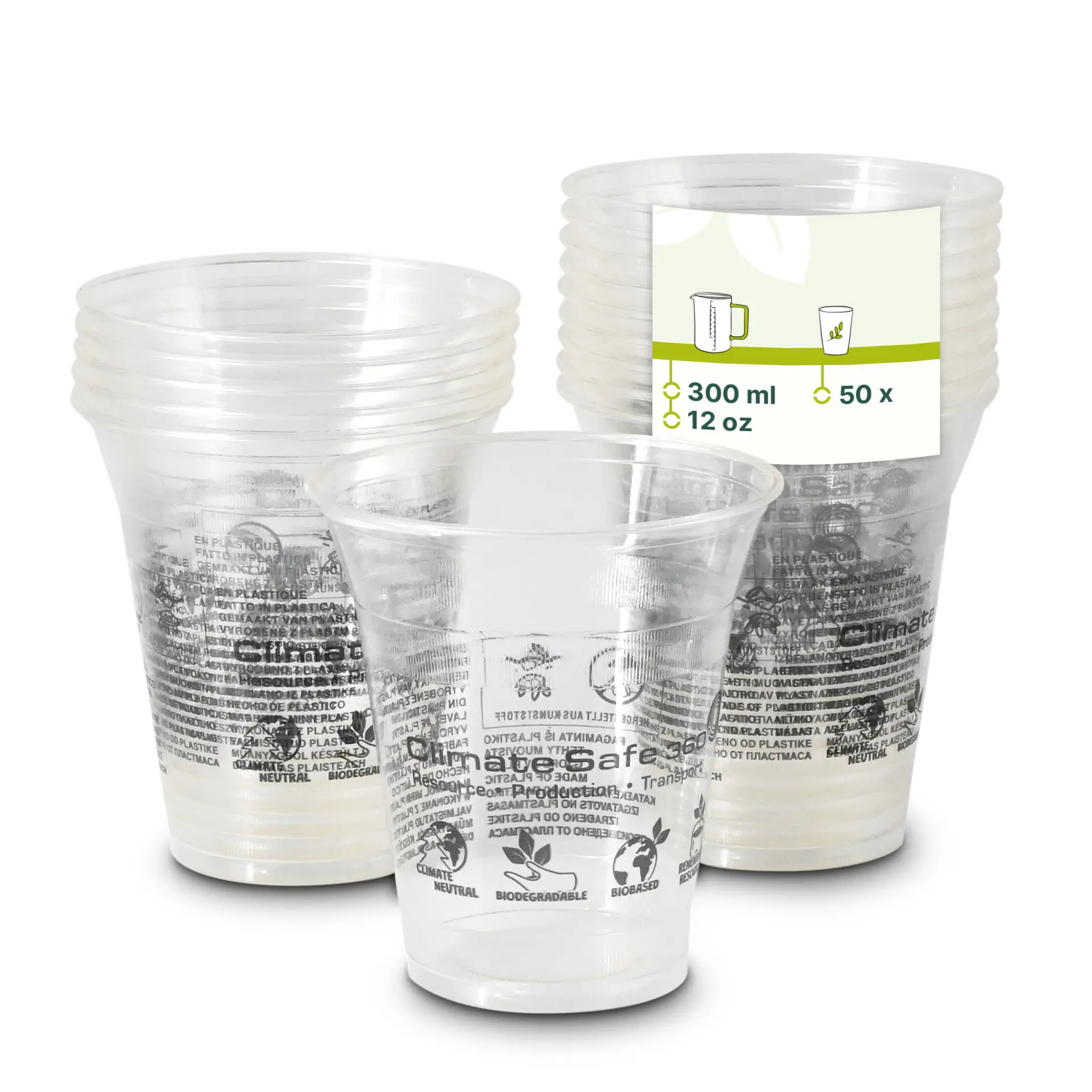 Smoothie beker van PLA 300 ml / 12 oz, Ø 96 mm dcd000801-smoothie-becher-aus-pla-300-ml-12-oz-96-mm