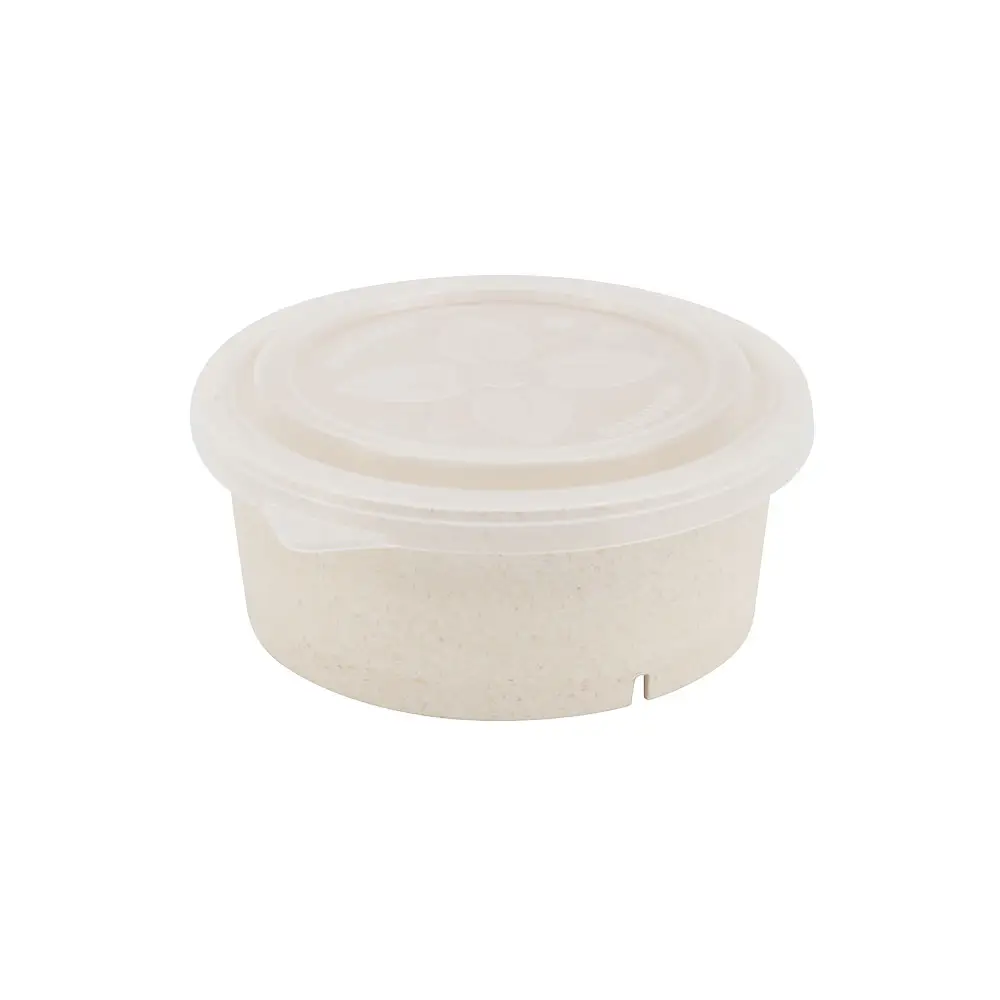 | 2 VOOR 1 | Set verhuurartikelen herbruikbare schalen merways Bowl, crème-wit, 650 ml