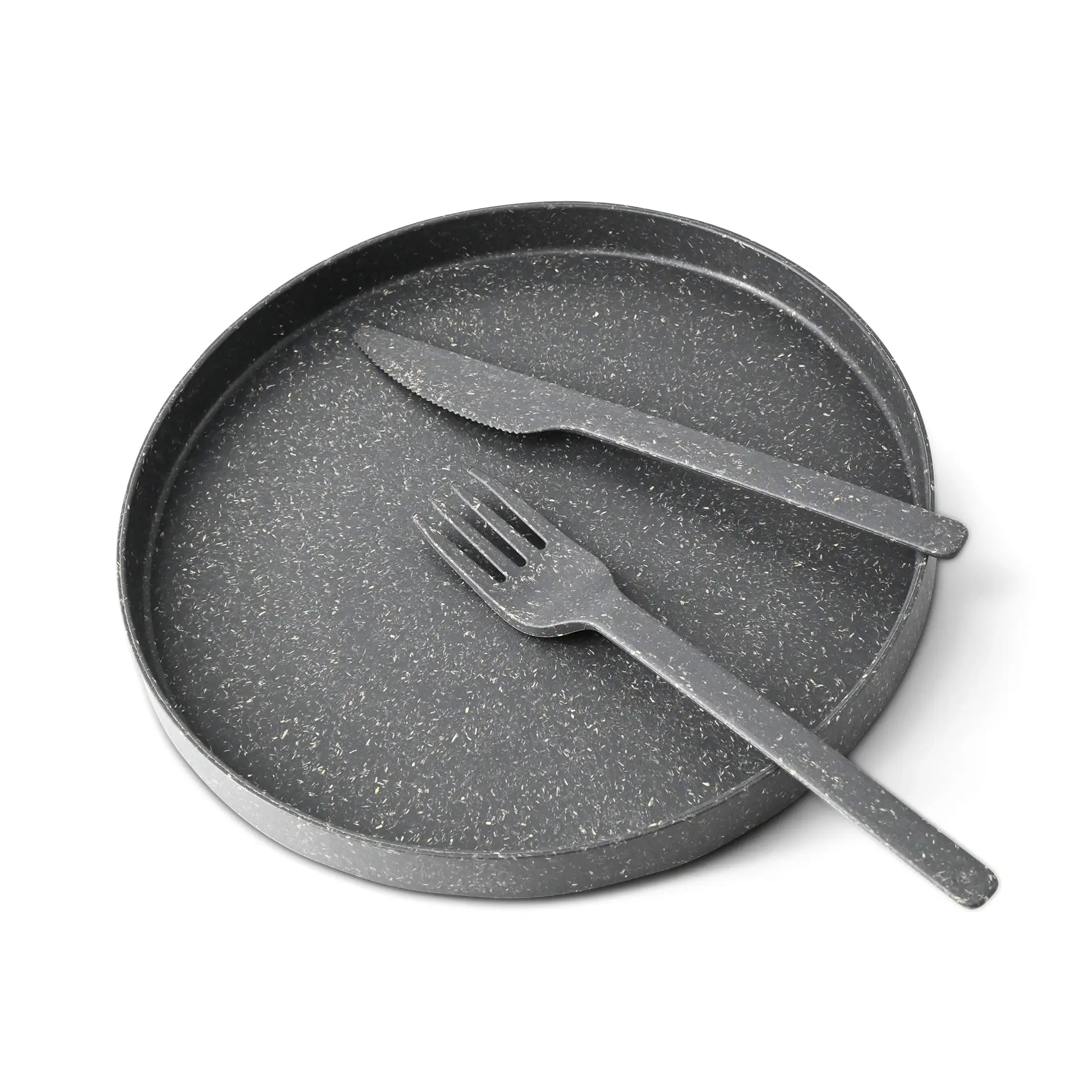 Herbruikbare vorken “merways Cutlery” 18 cm, peper / grijs Herbruikbare vorken “merways Cutlery” 18 cm, peper / grijs
