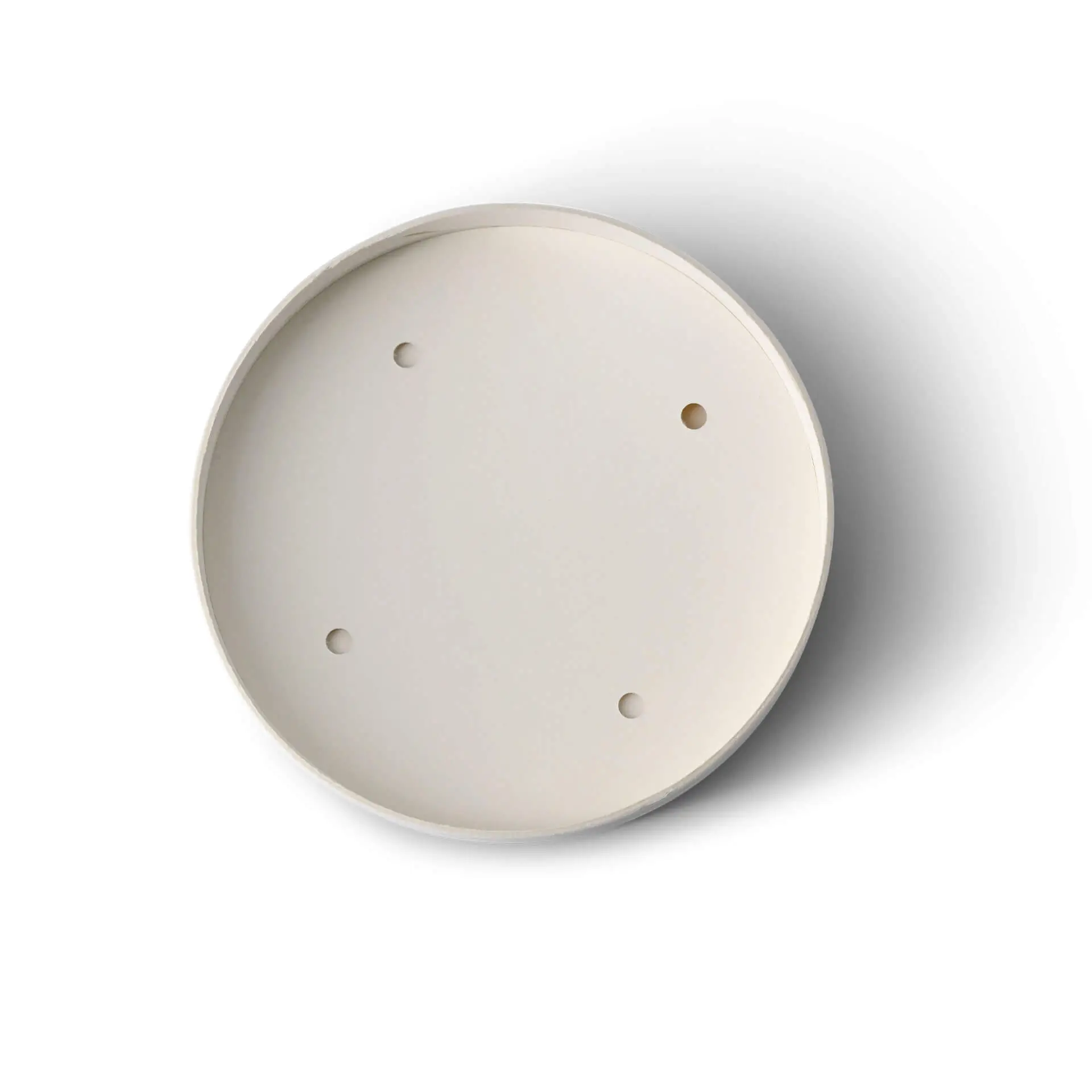 Kartonnen membraandeksels (bio-gecoat) Ø 90 mm, wit