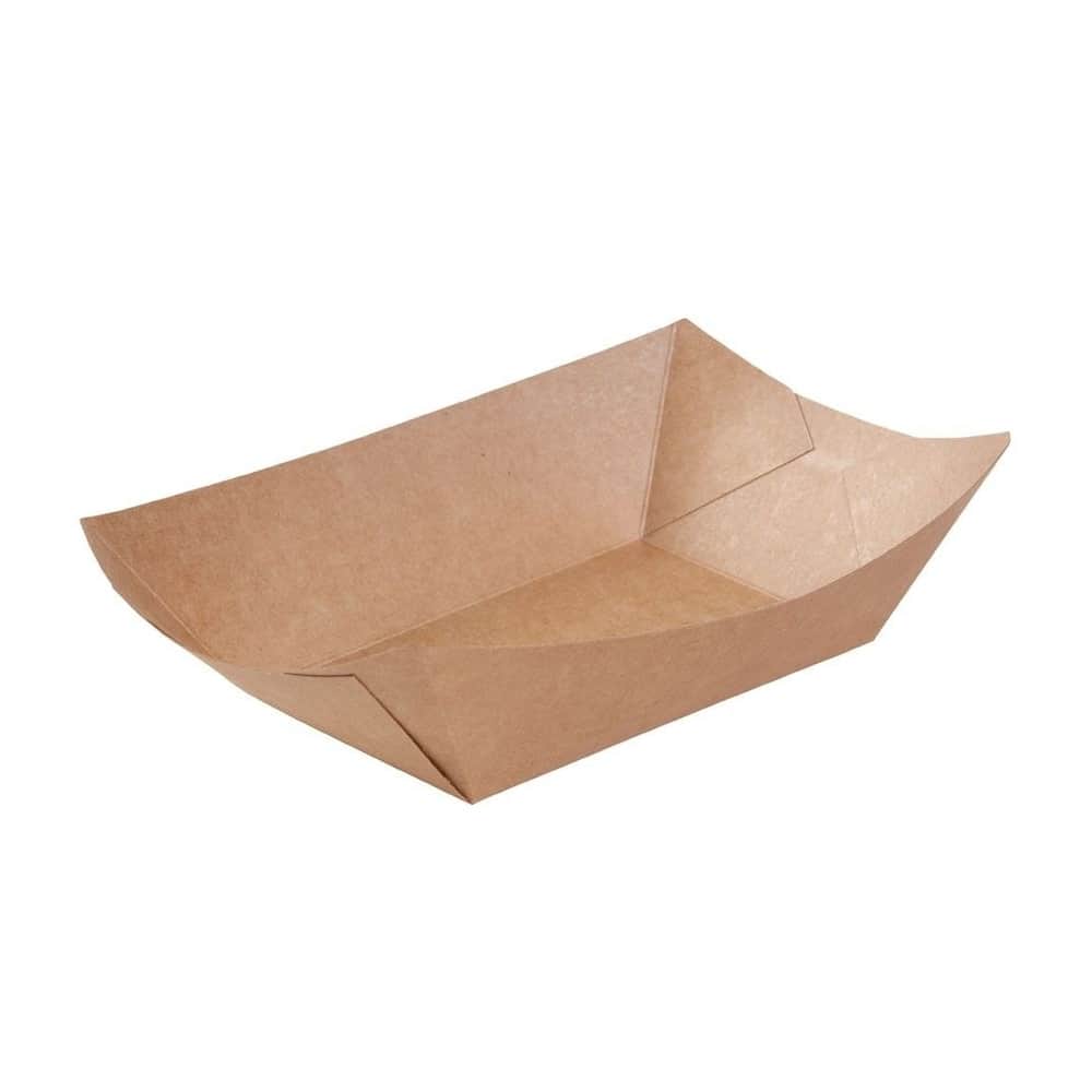 Karton-Snack-Schalen 800 ml, braun