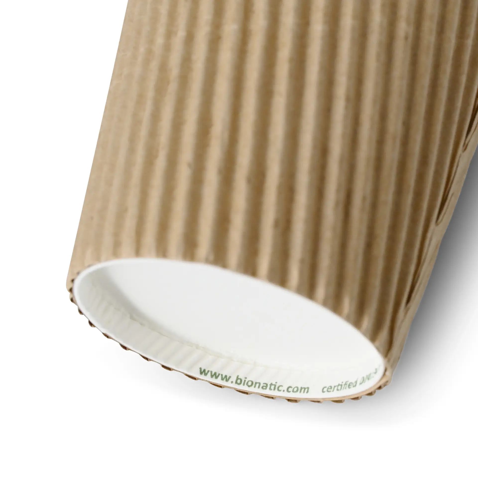 Ribbelbeker / Koffiebeker to go 100 ml / 4 oz, Ø 62 mm, kraft dhd049021-riffelbecher-coffee-to-go-becher-100-ml-4-oz-62-mm-braun-innen-weiss-4