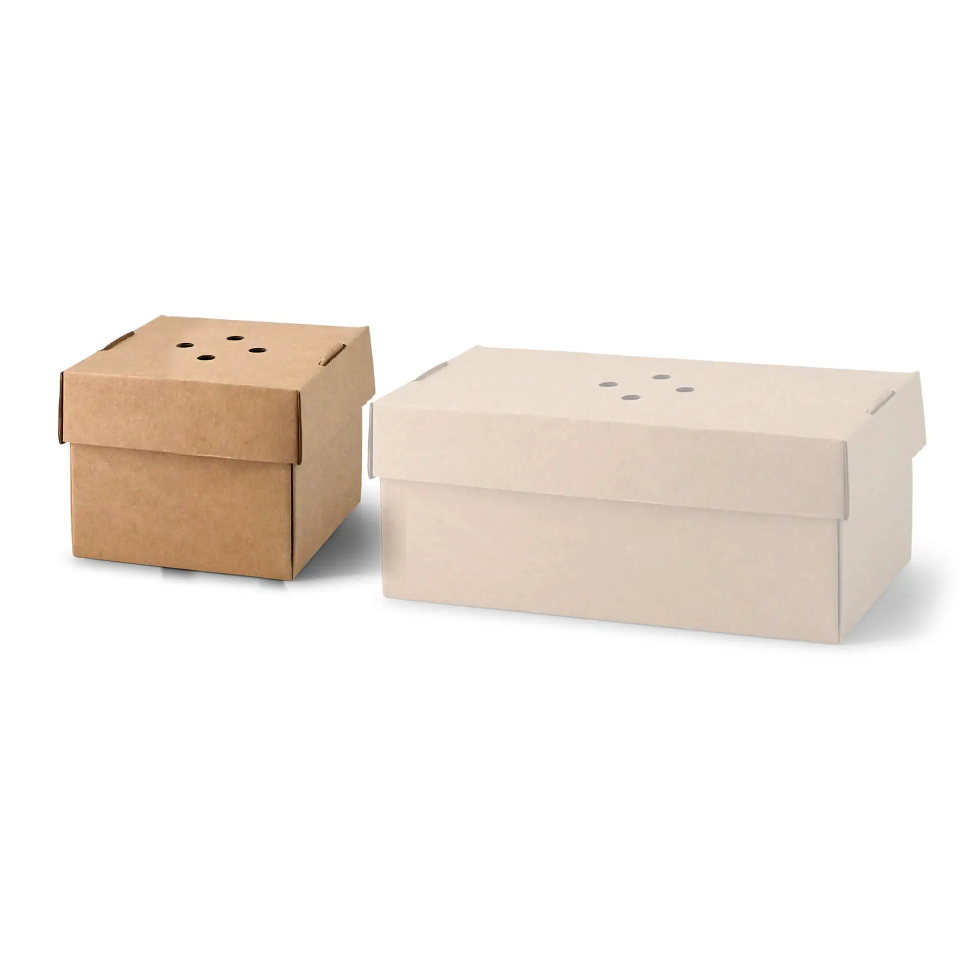 Take away burger container 13 x 13 x 10 cm, kraftkarton, inklapbaar dfc04292-burgerboxen-13-x-13-x-10-cm-kraftkarton-braun-faltbar-9