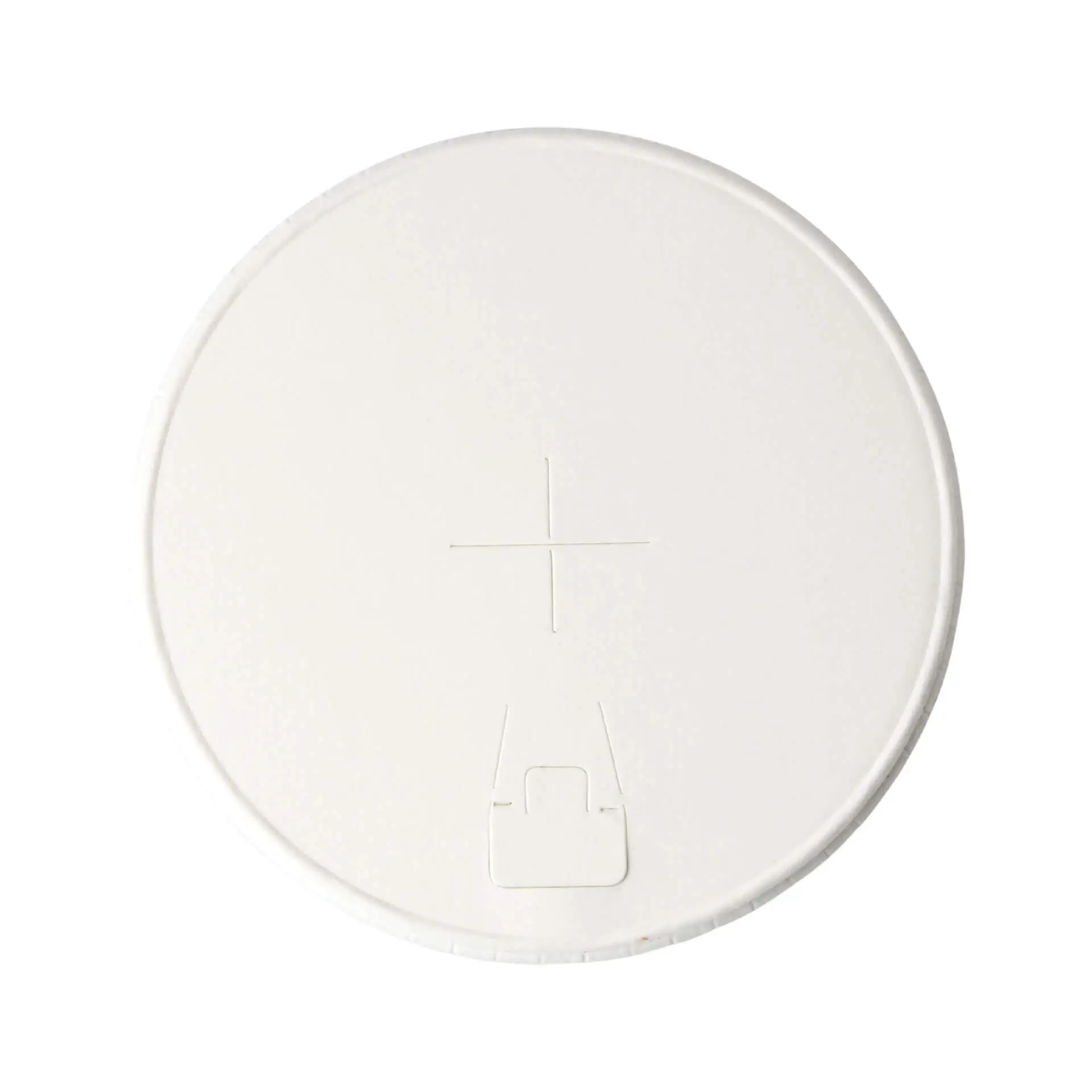 Papieren deksel Ø 80 mm, wit, drinkgat + rietjeskruis dhd045891-papierdeckel-80-mm-weiss-trinkoeffnung-halmkreuz-1
