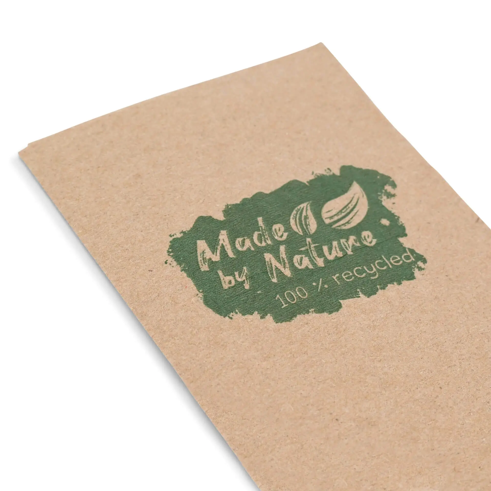 Servetten van gerecycled papier 32,5 x 32,5 cm, 2-laags, 1/8 vouw, ongebleekt, "Made by Nature" dse028121-servietten-aus-recyceltem-papier-325-x-325-cm-2-lagig-18-falz-ungebleicht-made-by-nature-3