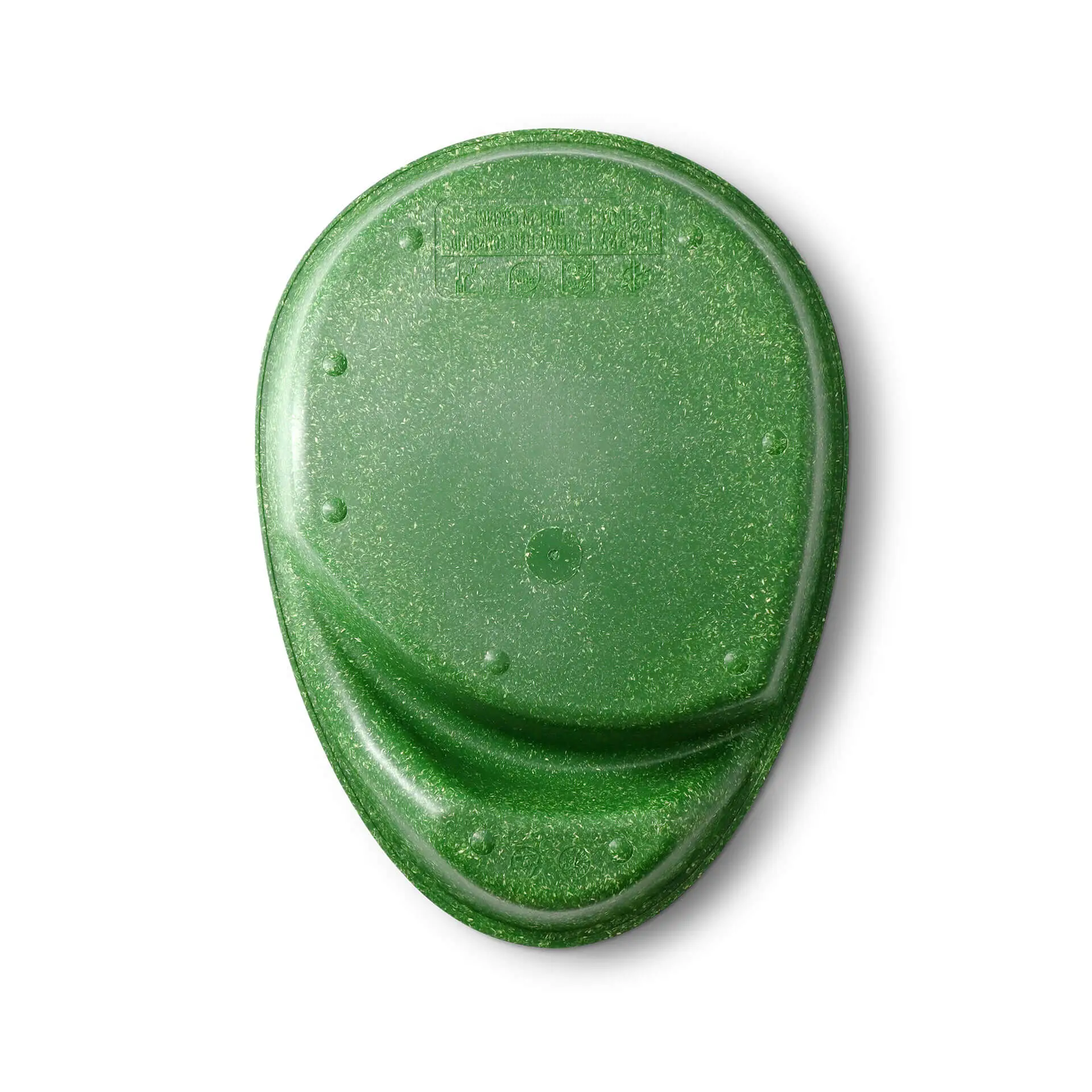 Herbruikbaar menubord "merways Plate" 27,5 x 20 x 3,5 cm, 2 kamers, druppelvormig, spinazie/donkergroen dfc008491-mehrweg-menue-teller-merways-plate-275-x-20-x-35-cm-2-kammern-tropfenfoermig-spinat-dunkelgruen-4